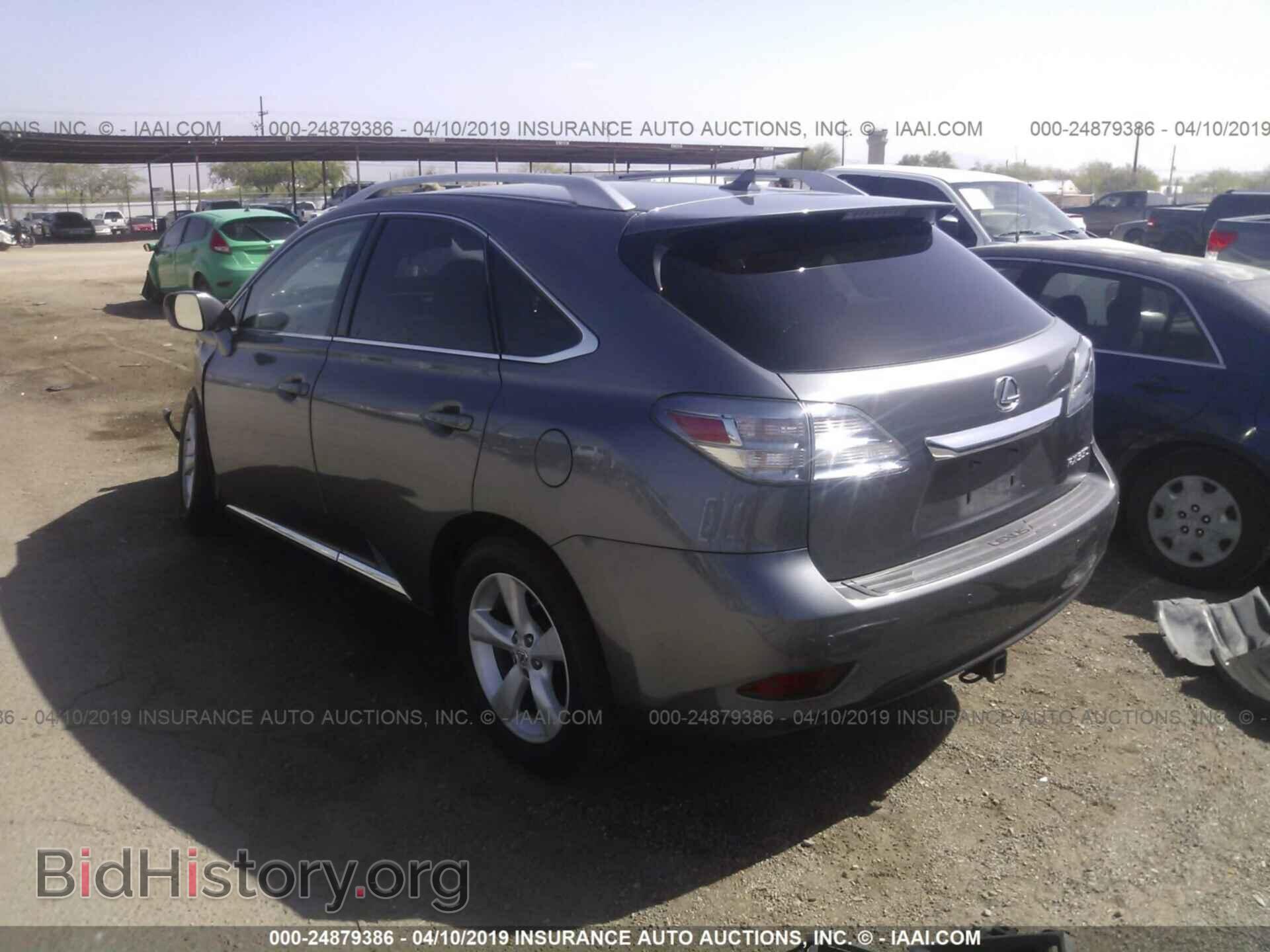 2012 LEXUS RX - VIN: 2T2BK1BA7CC151356 - Фото 3
