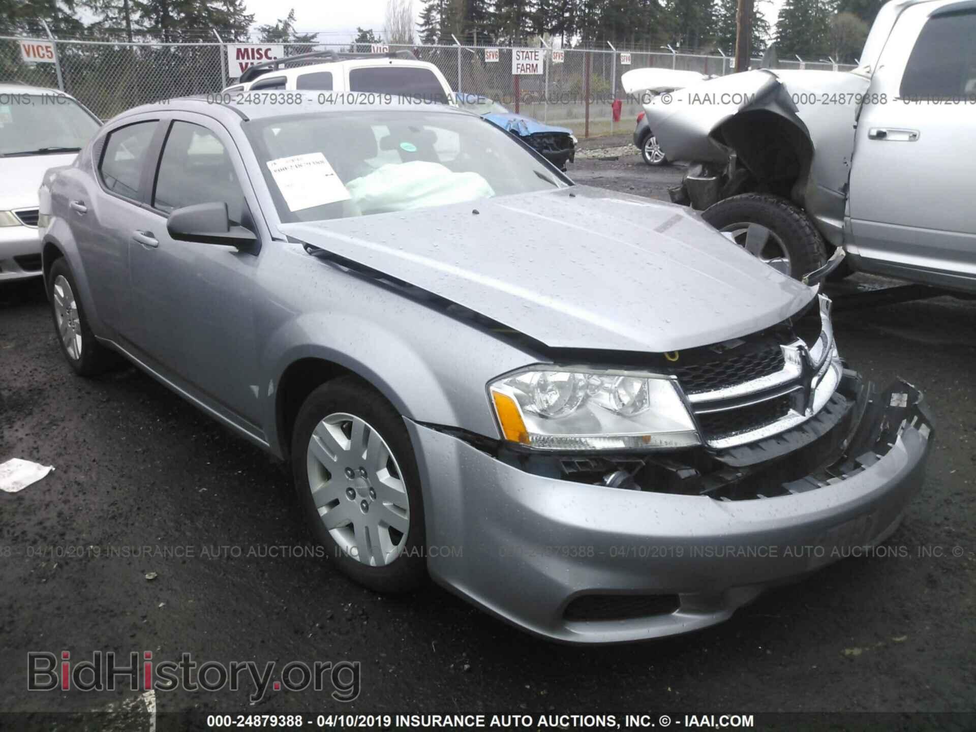 Photo 1C3CDZAB6EN130028 - DODGE AVENGER 2014