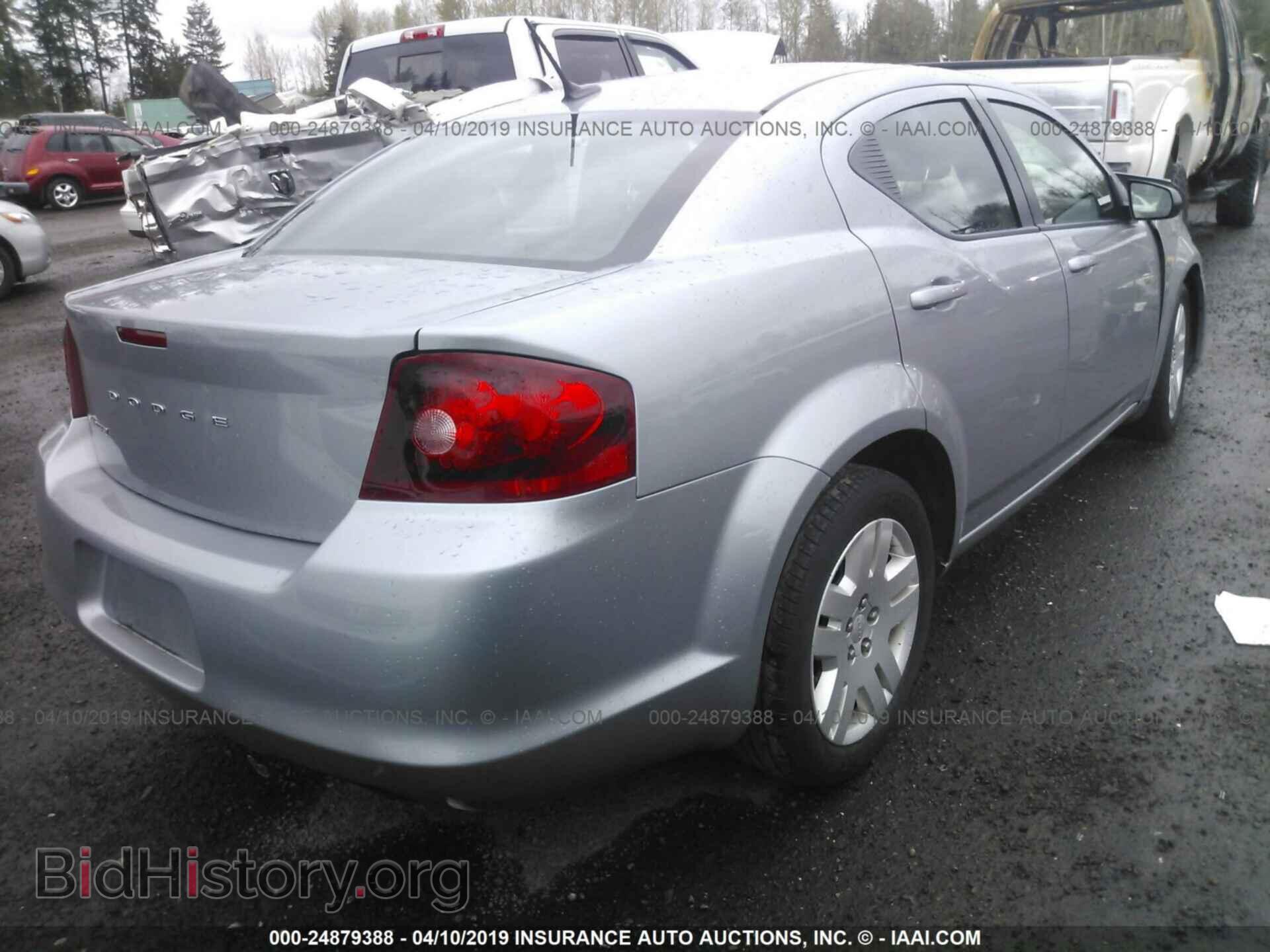 2014 DODGE AVENGER - VIN: 1C3CDZAB6EN130028 - Фото 4