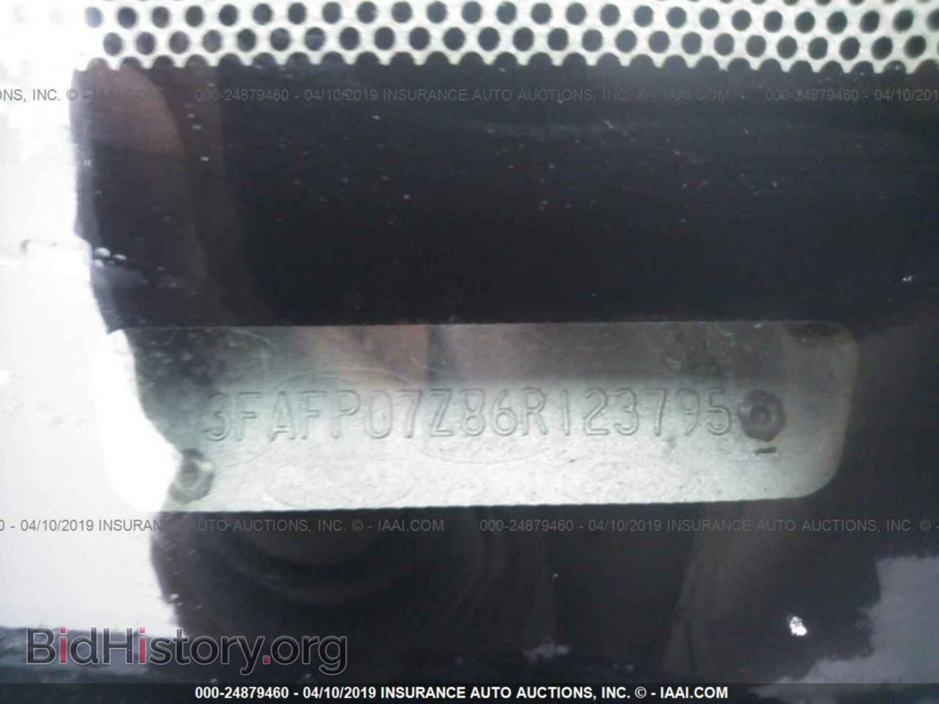 2006 FORD FUSION - VIN: 3FAFP07Z86R123795 - Фото 9