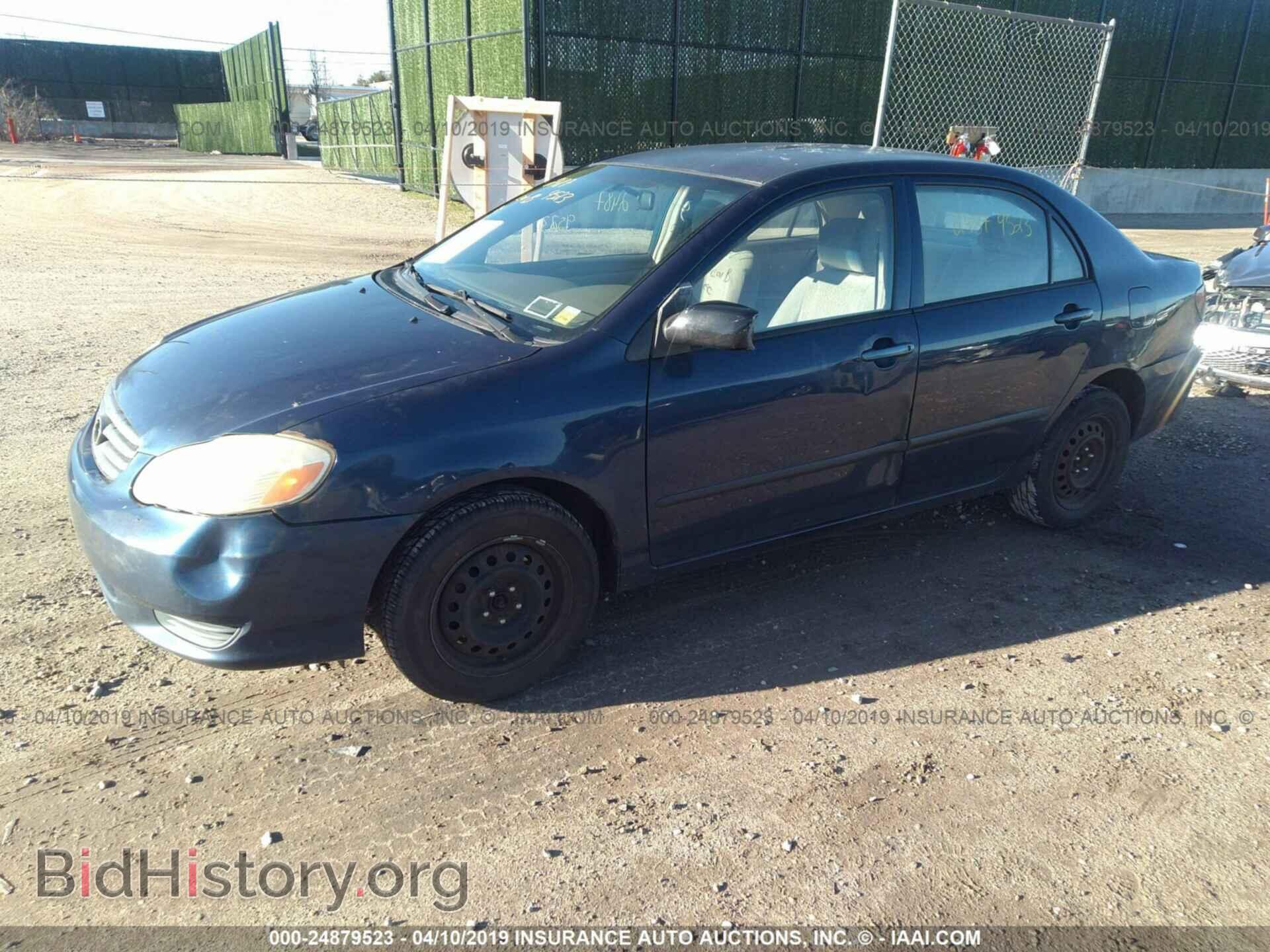 2003 TOYOTA COROLLA - VIN: 2T1BR32E23C024562 - Photo 2