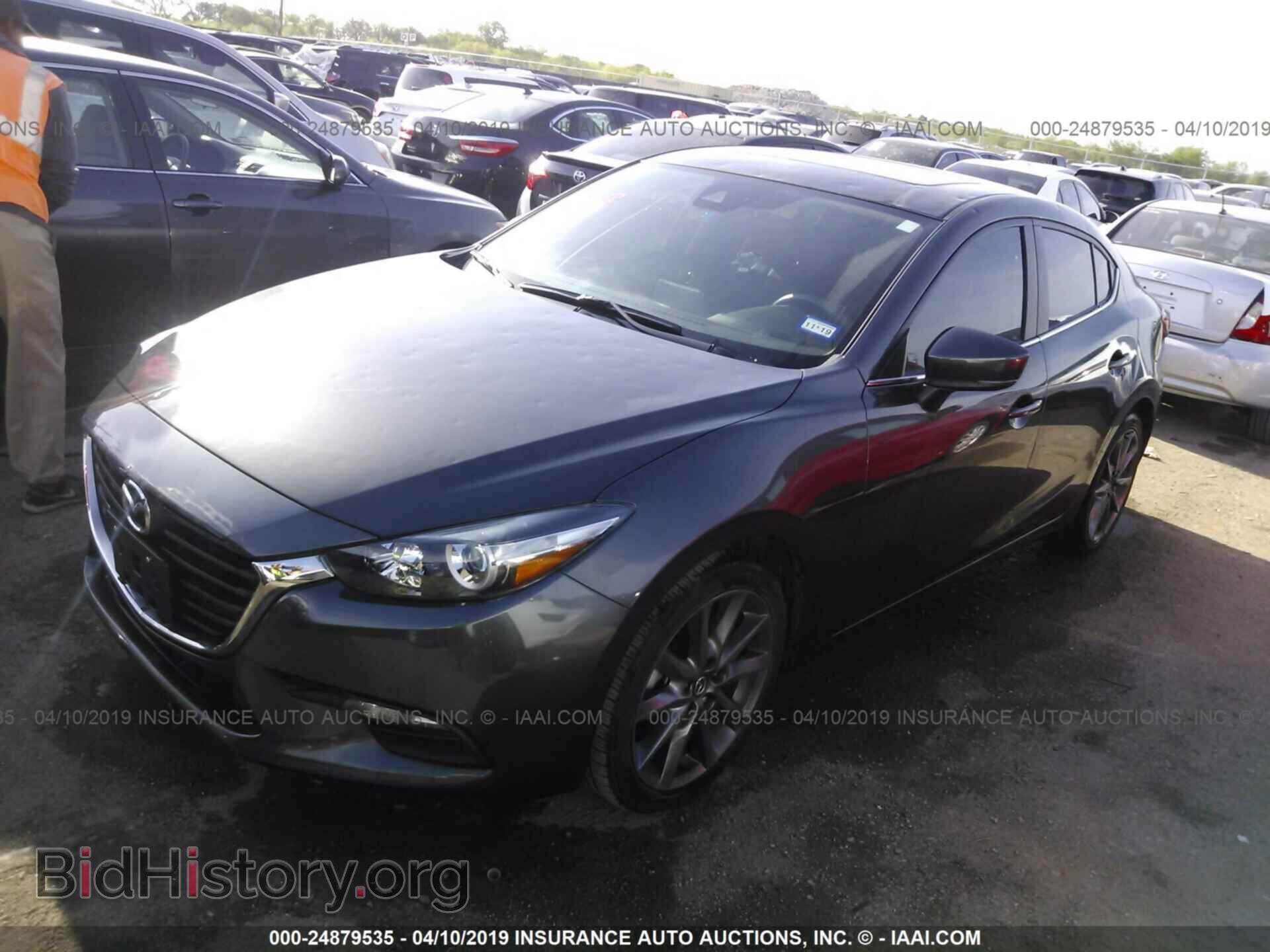 2018 MAZDA 3 - VIN: 3MZBN1V3XJM186175 - Фото 2