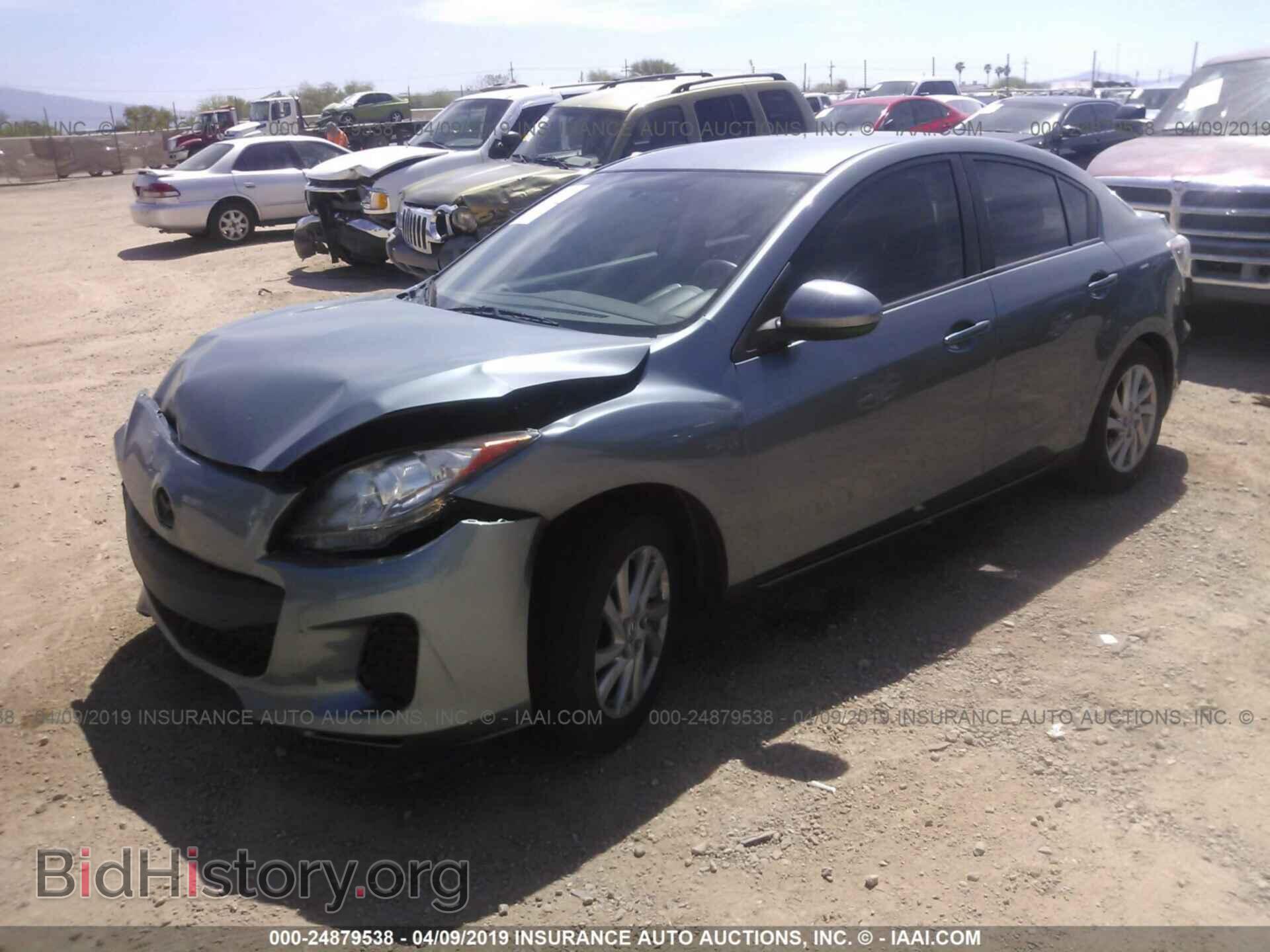 2012 MAZDA 3 - VIN: JM1BL1VF6C1507079 - Фото 2