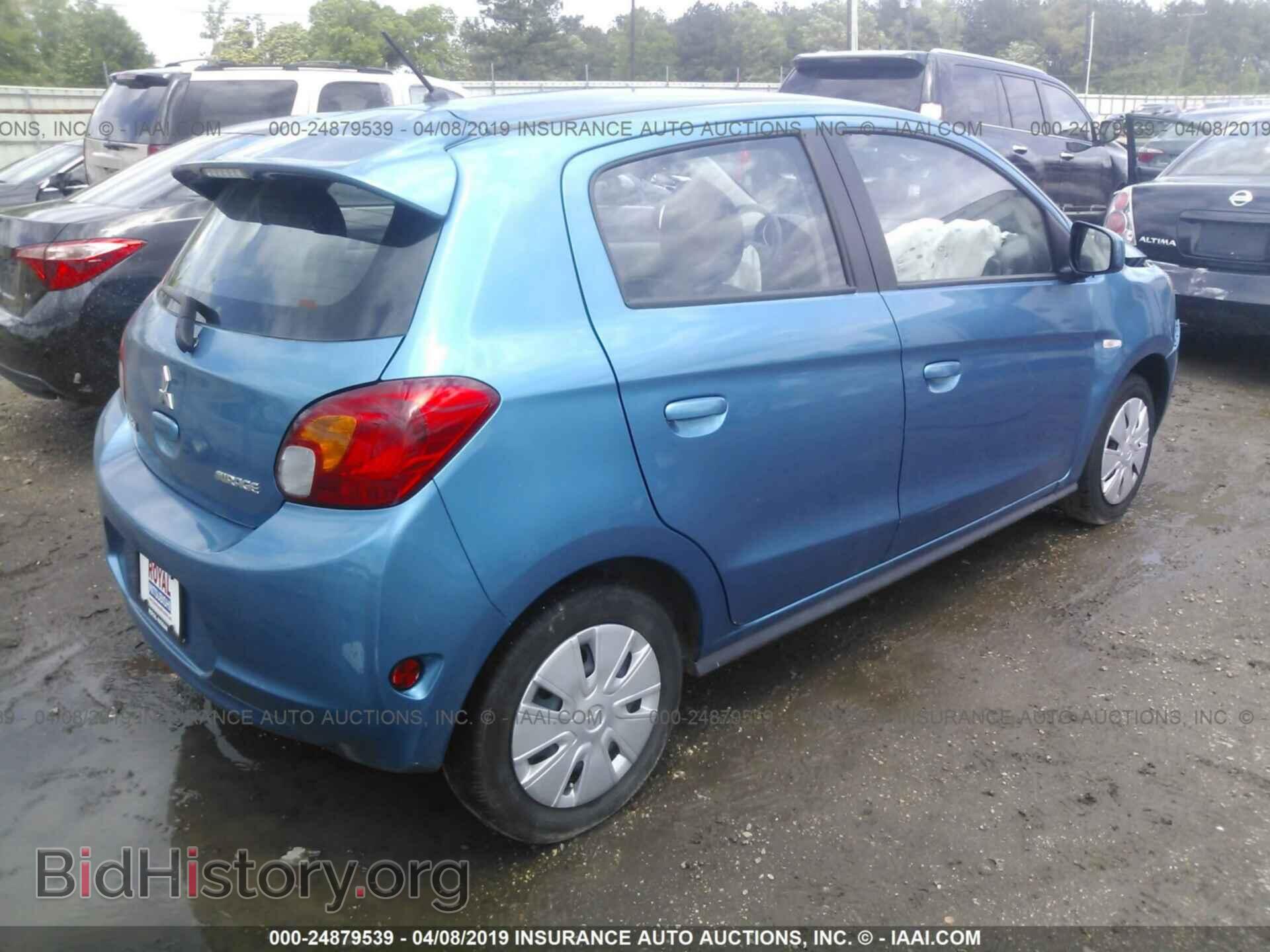 2015 MITSUBISHI MIRAGE - VIN: ML32A3HJXFH041673 - Фото 4