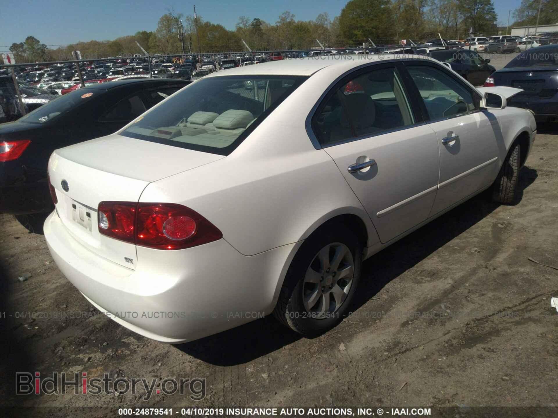 2007 KIA OPTIMA - VIN: KNAGE123X75102199 - Фото 4