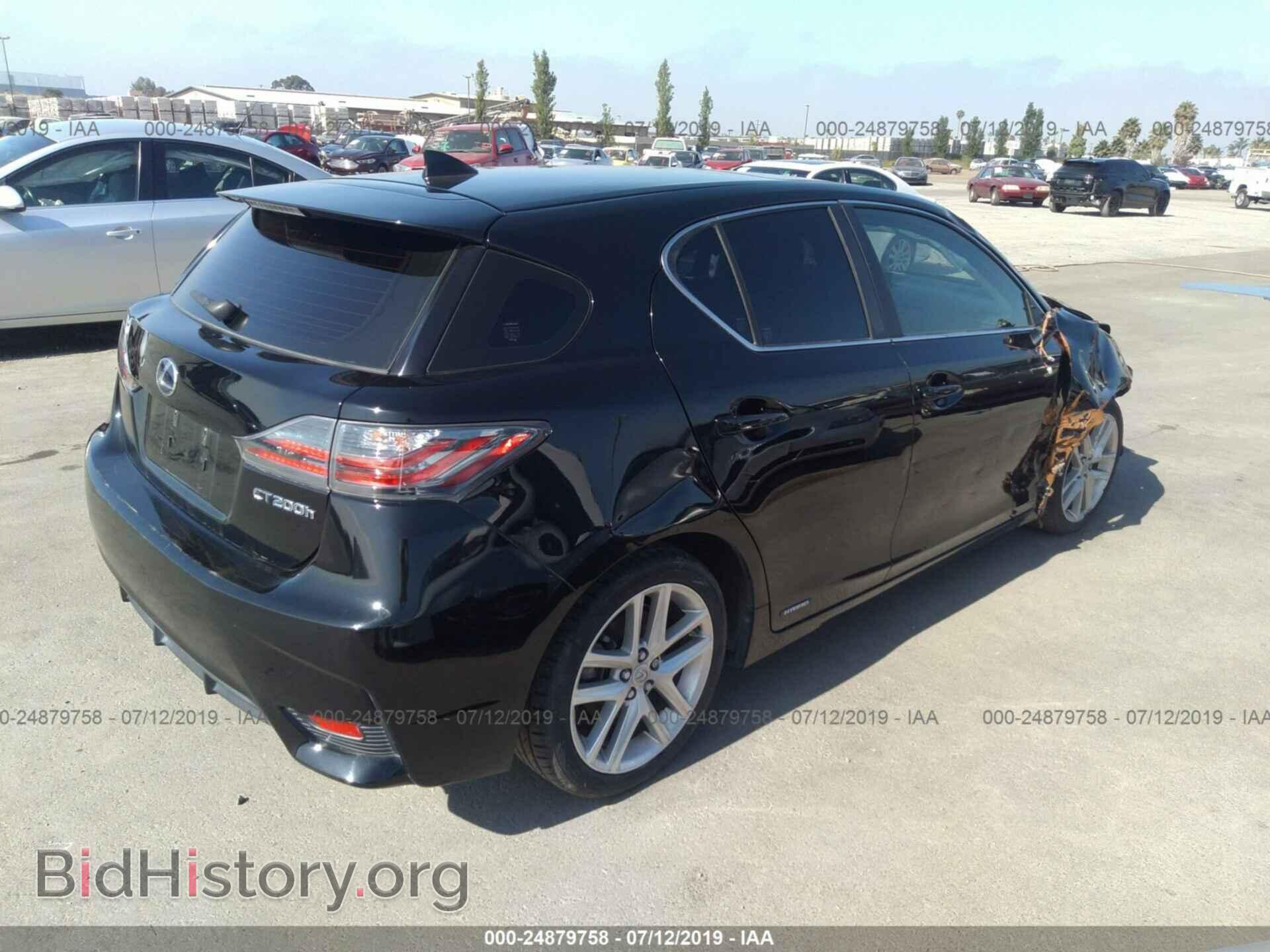 2015 LEXUS CT - VIN: JTHKD5BH8F2218874 - Фото 4