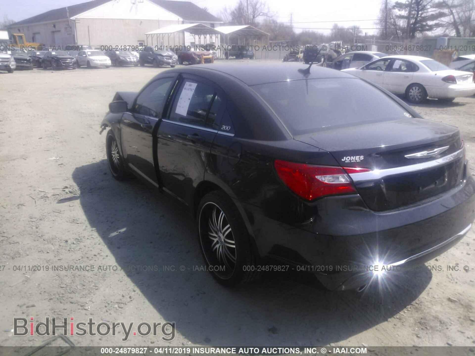 2013 CHRYSLER 200 - VIN: 1C3CCBAGXDN721970 - Фото 3