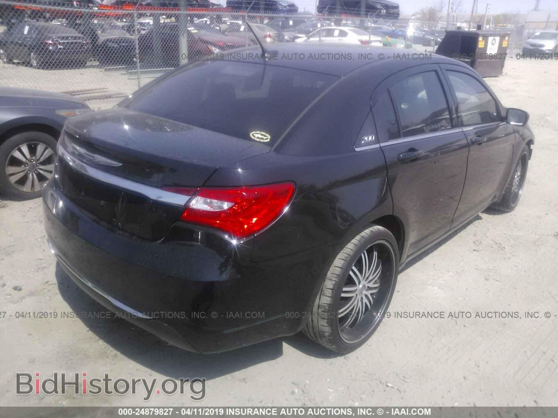 2013 CHRYSLER 200 - VIN: 1C3CCBAGXDN721970 - Фото 4