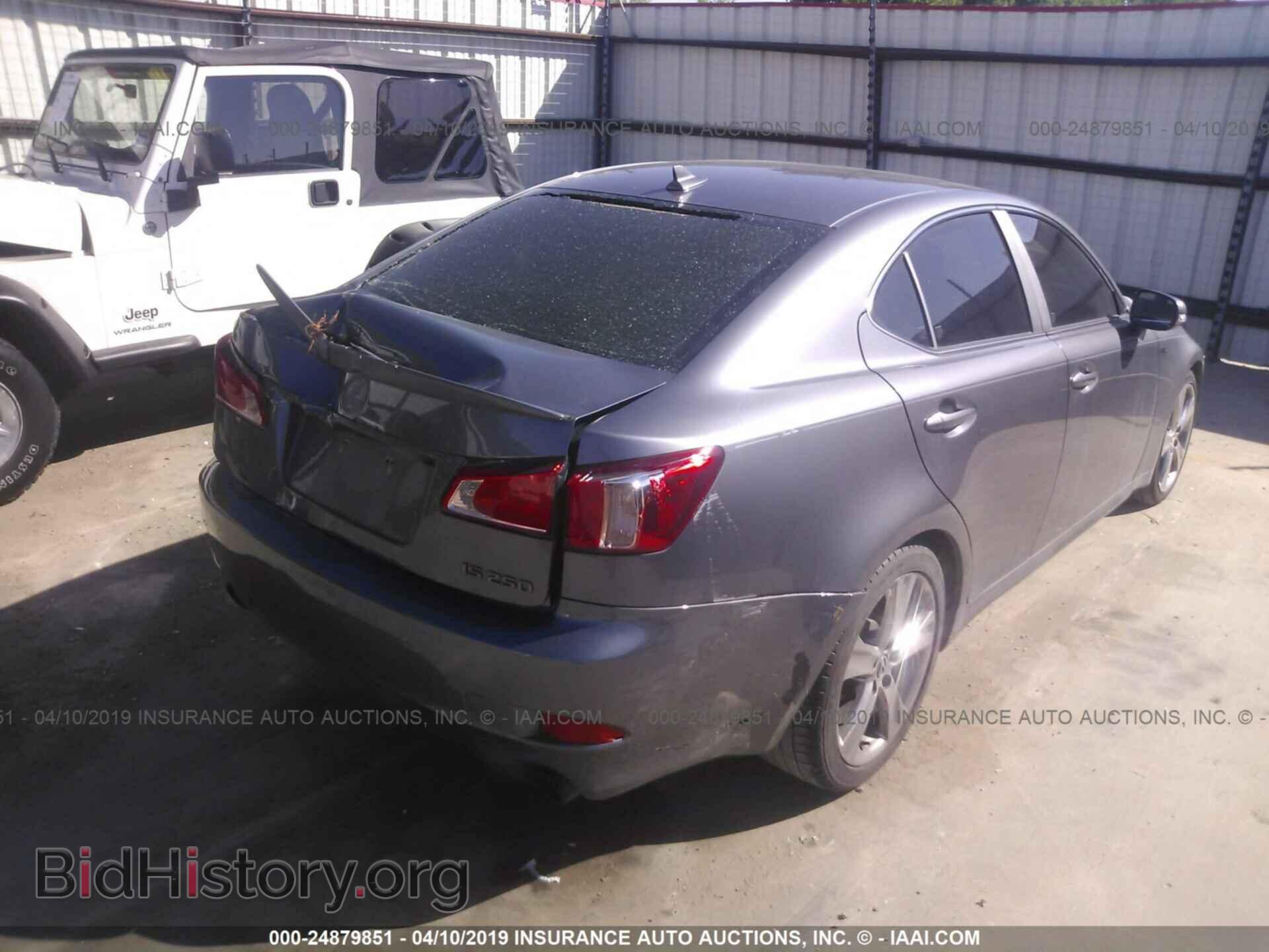 2012 LEXUS IS - VIN: JTHBF5C25C5176260 - Фото 4