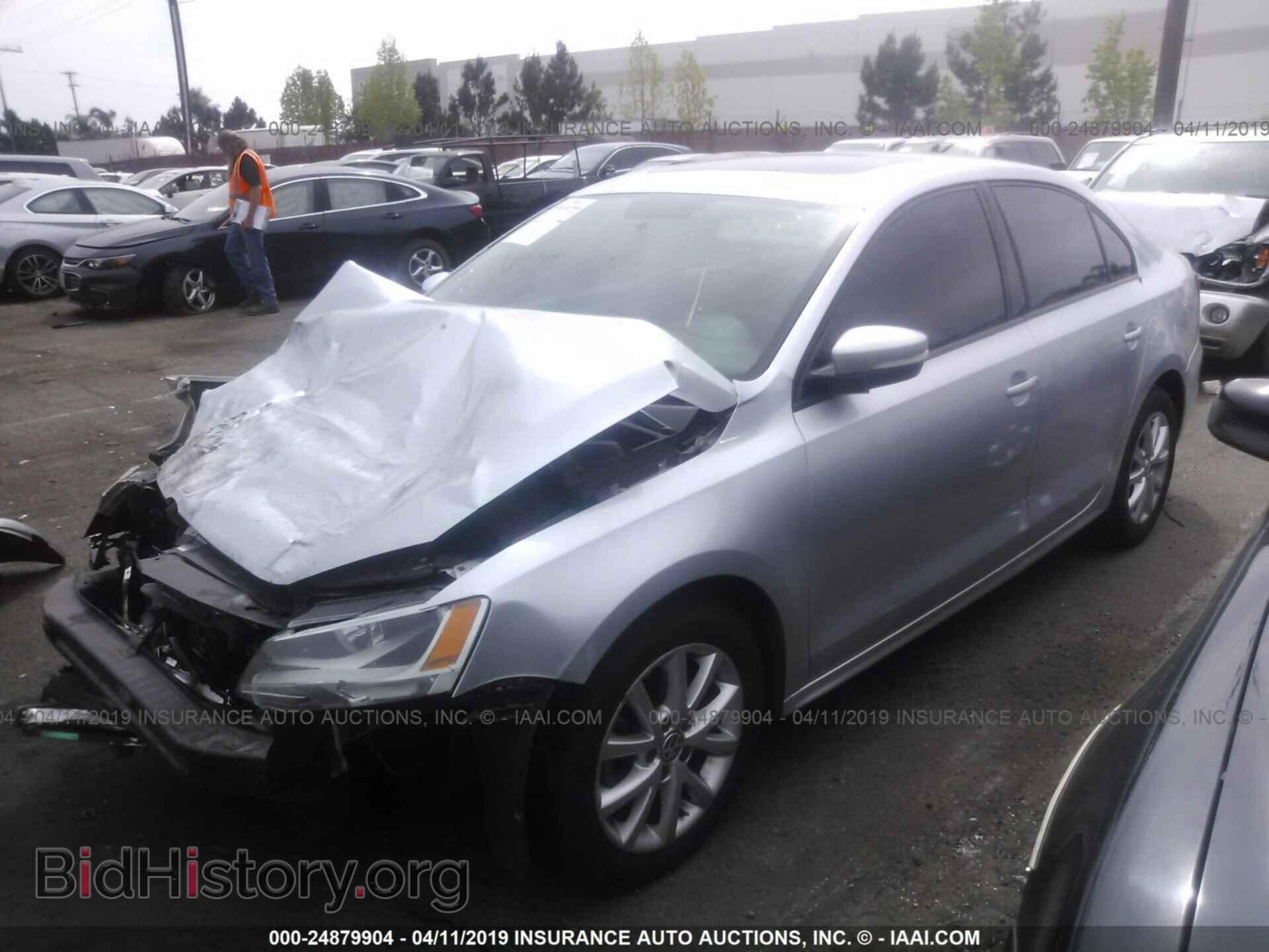 2012 VOLKSWAGEN JETTA - VIN: 3VWDP7AJ2CM365422 - Фото 2