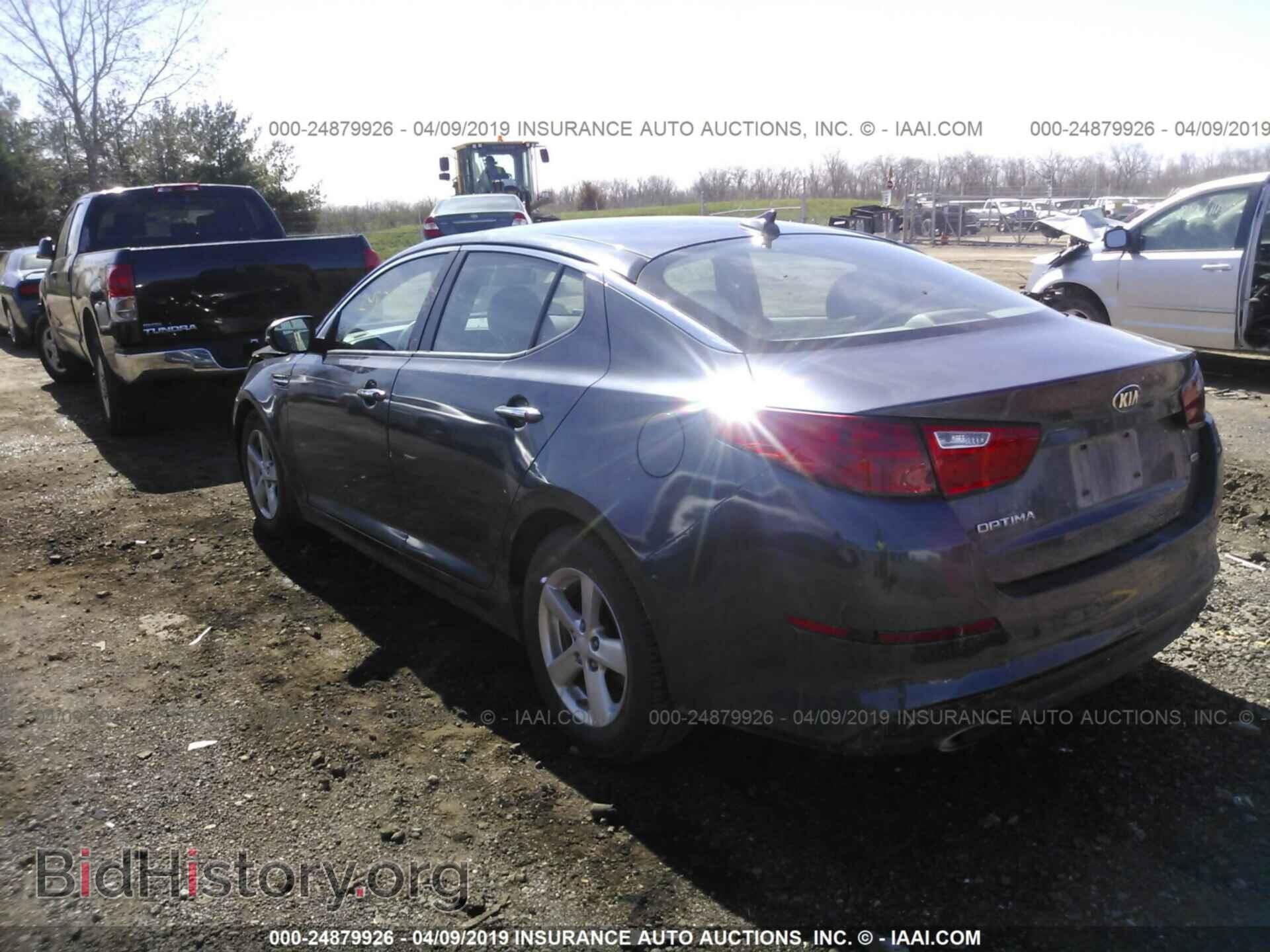 2015 KIA OPTIMA - VIN: KNAGM4A76F5533727 - Photo 3