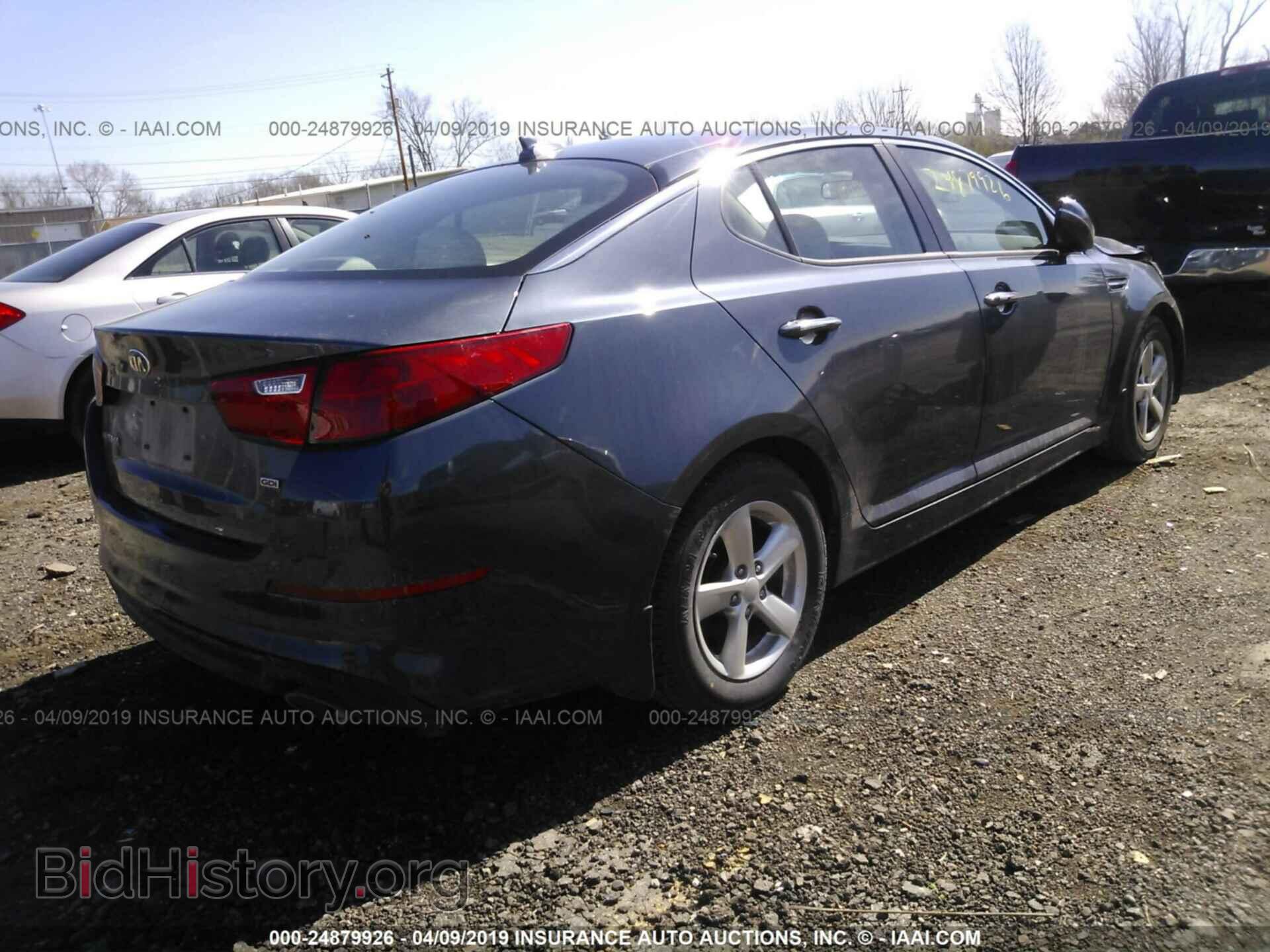 2015 KIA OPTIMA - VIN: KNAGM4A76F5533727 - Photo 4