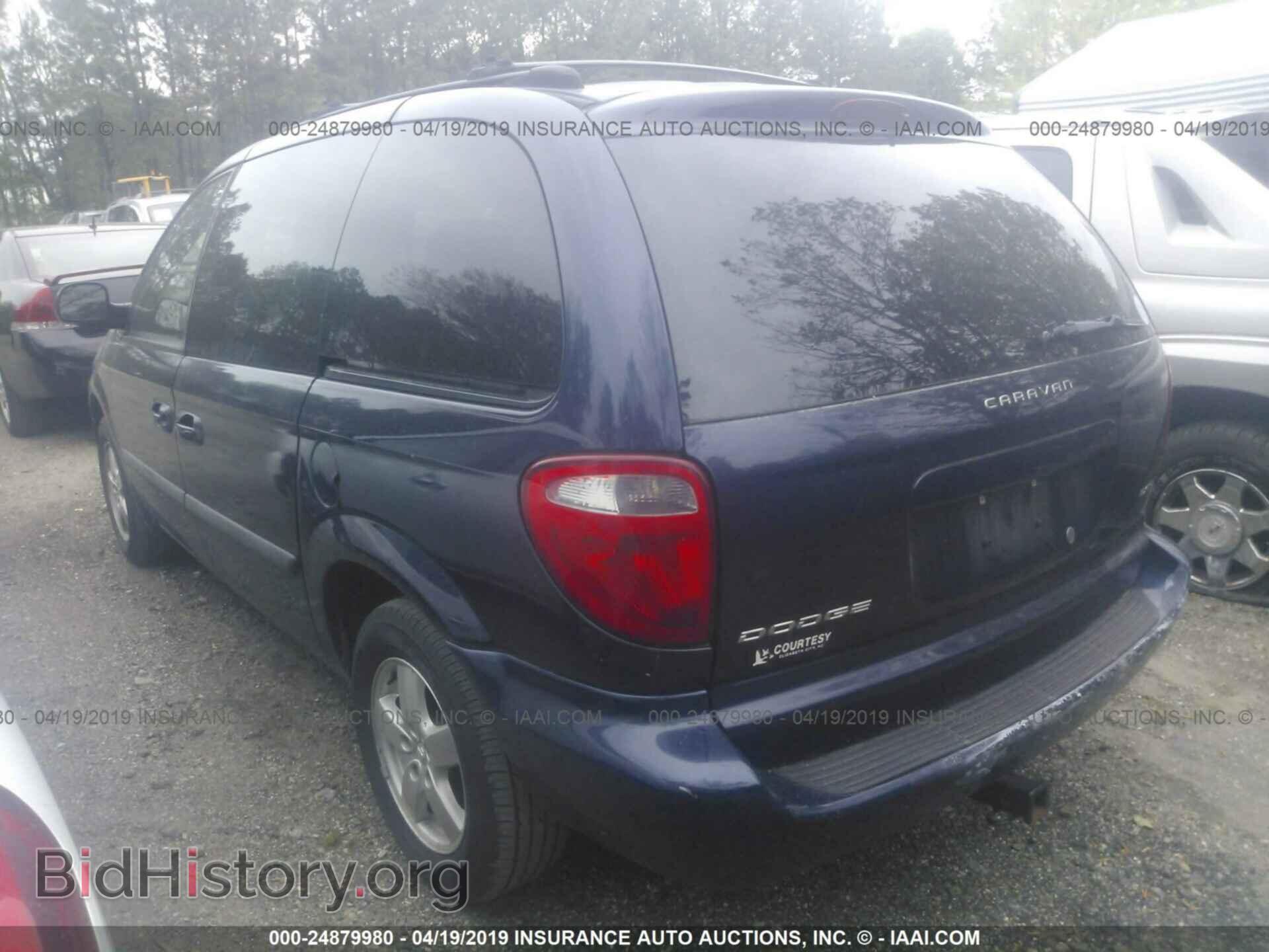 2005 DODGE CARAVAN - VIN: 1D4GP45RX5B225128 - Фото 3