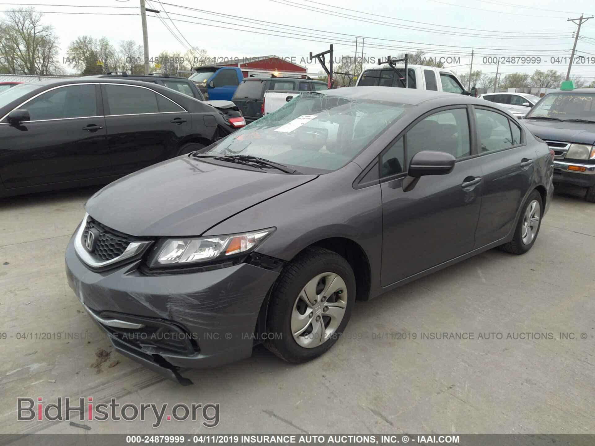 2014 HONDA CIVIC - VIN: 19XFB2F52EE257100 - Фото 2