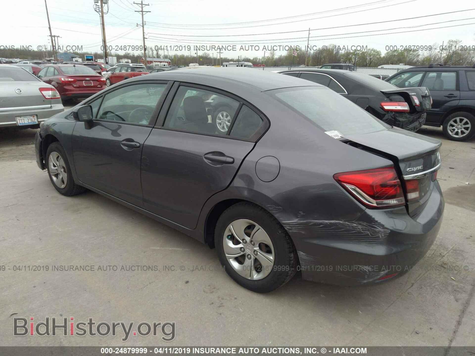 2014 HONDA CIVIC - VIN: 19XFB2F52EE257100 - Фото 3