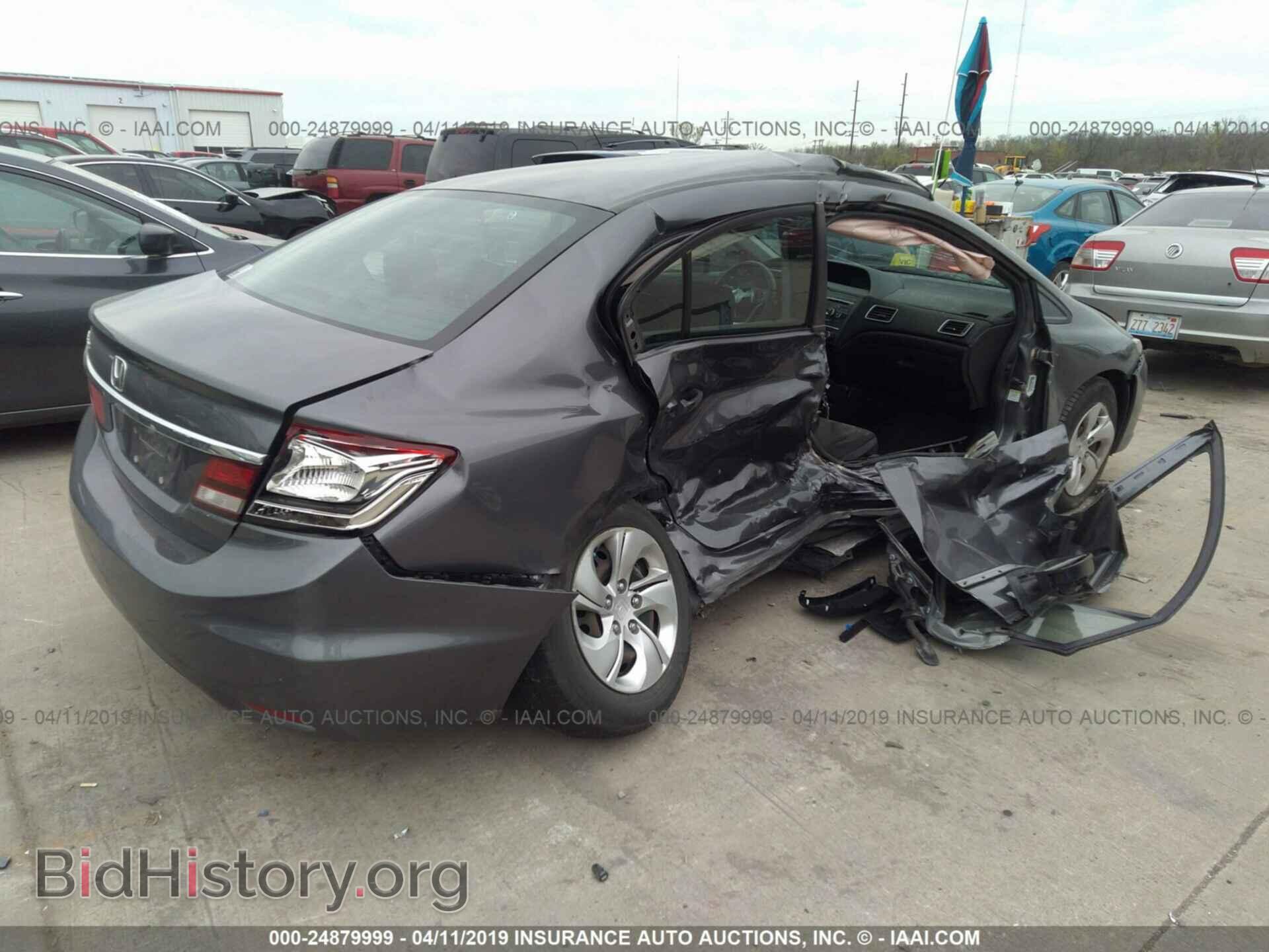 2014 HONDA CIVIC - VIN: 19XFB2F52EE257100 - Фото 4