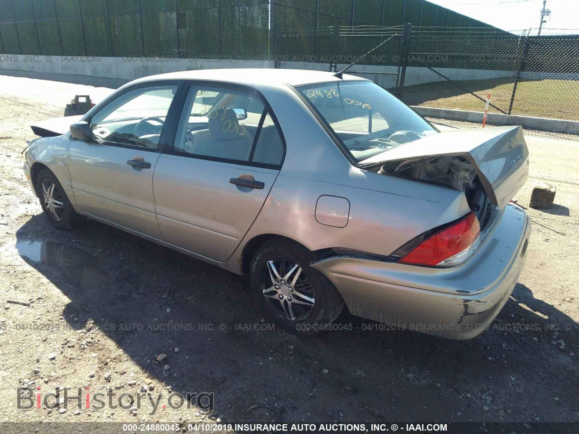 2002 MITSUBISHI LANCER - VIN: JA3AJ26E22U005128 - Photo 3