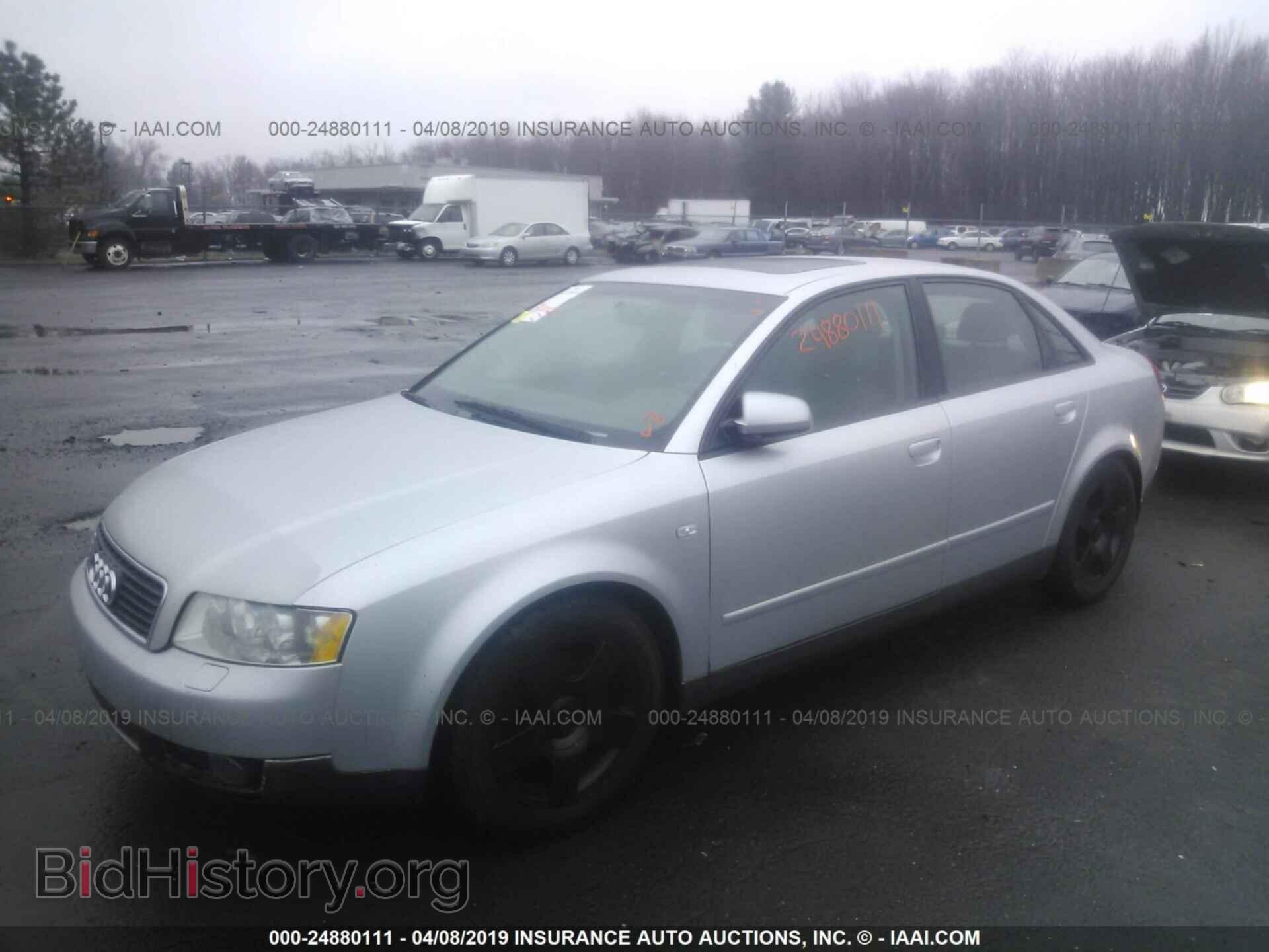 2002 AUDI A4 - VIN: WAULC68E22A206020 - Фото 2