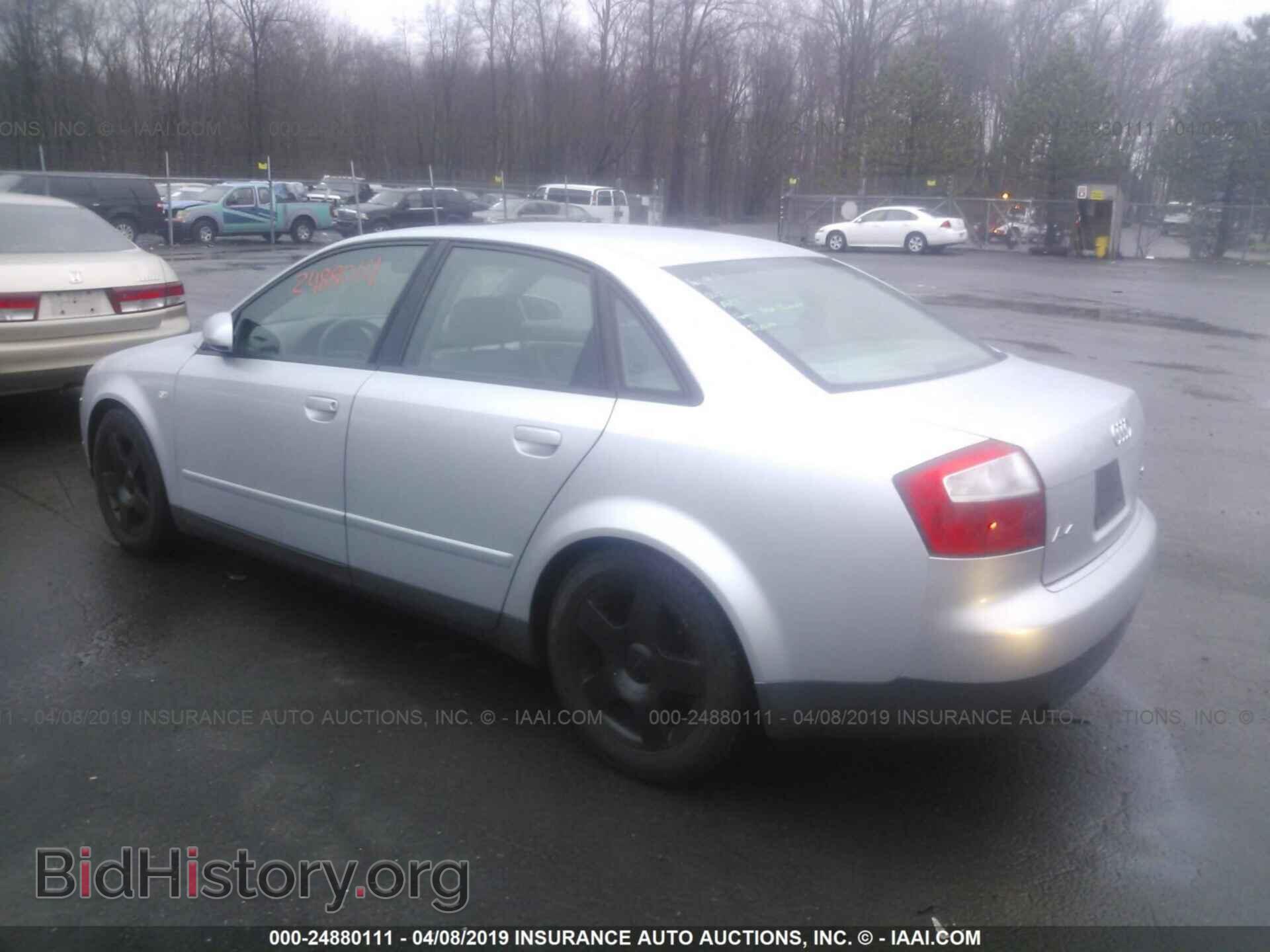 2002 AUDI A4 - VIN: WAULC68E22A206020 - Фото 3