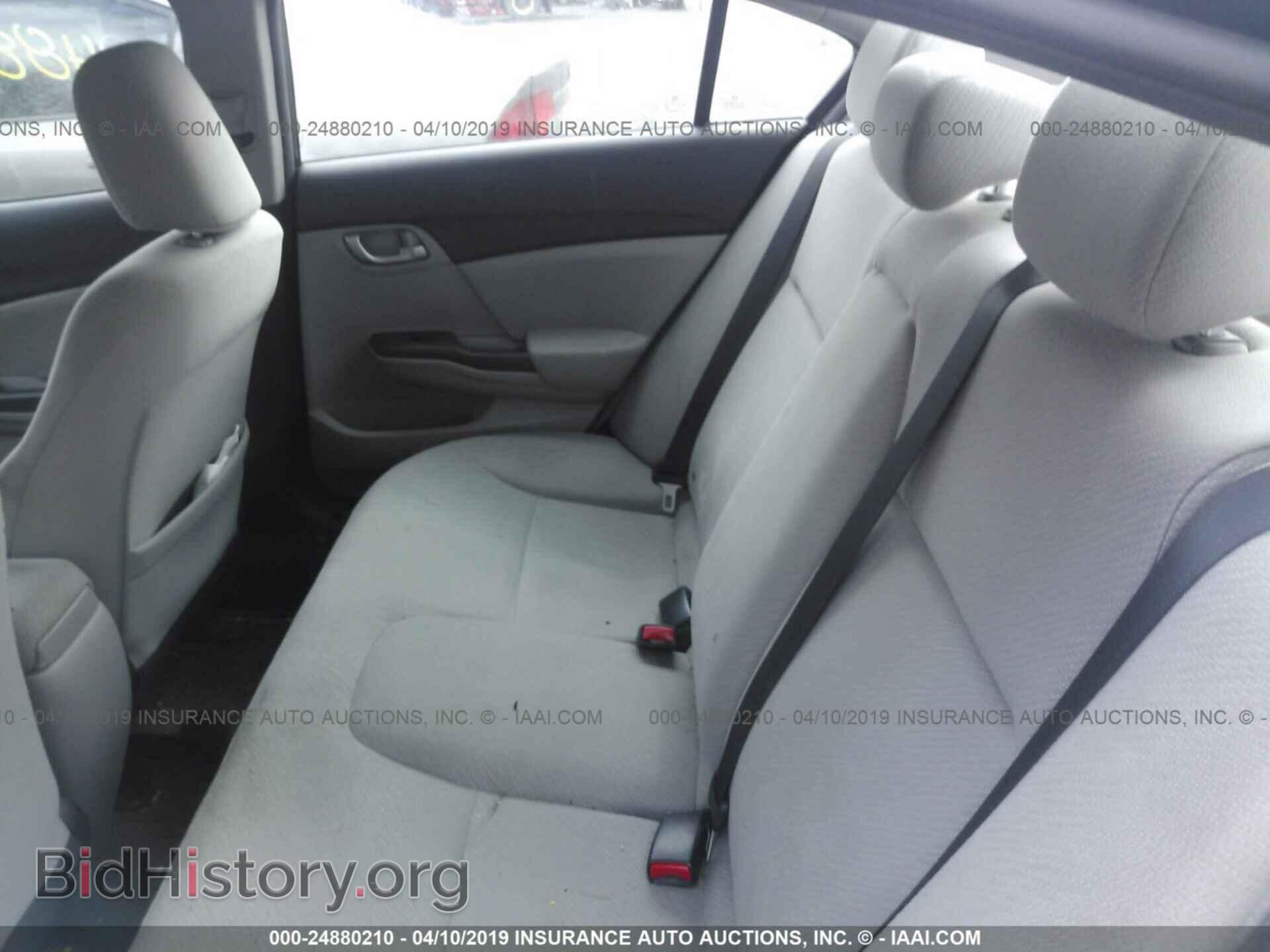 2013 HONDA CIVIC - VIN: 2HGFB2F56DH599329 - Фото 8