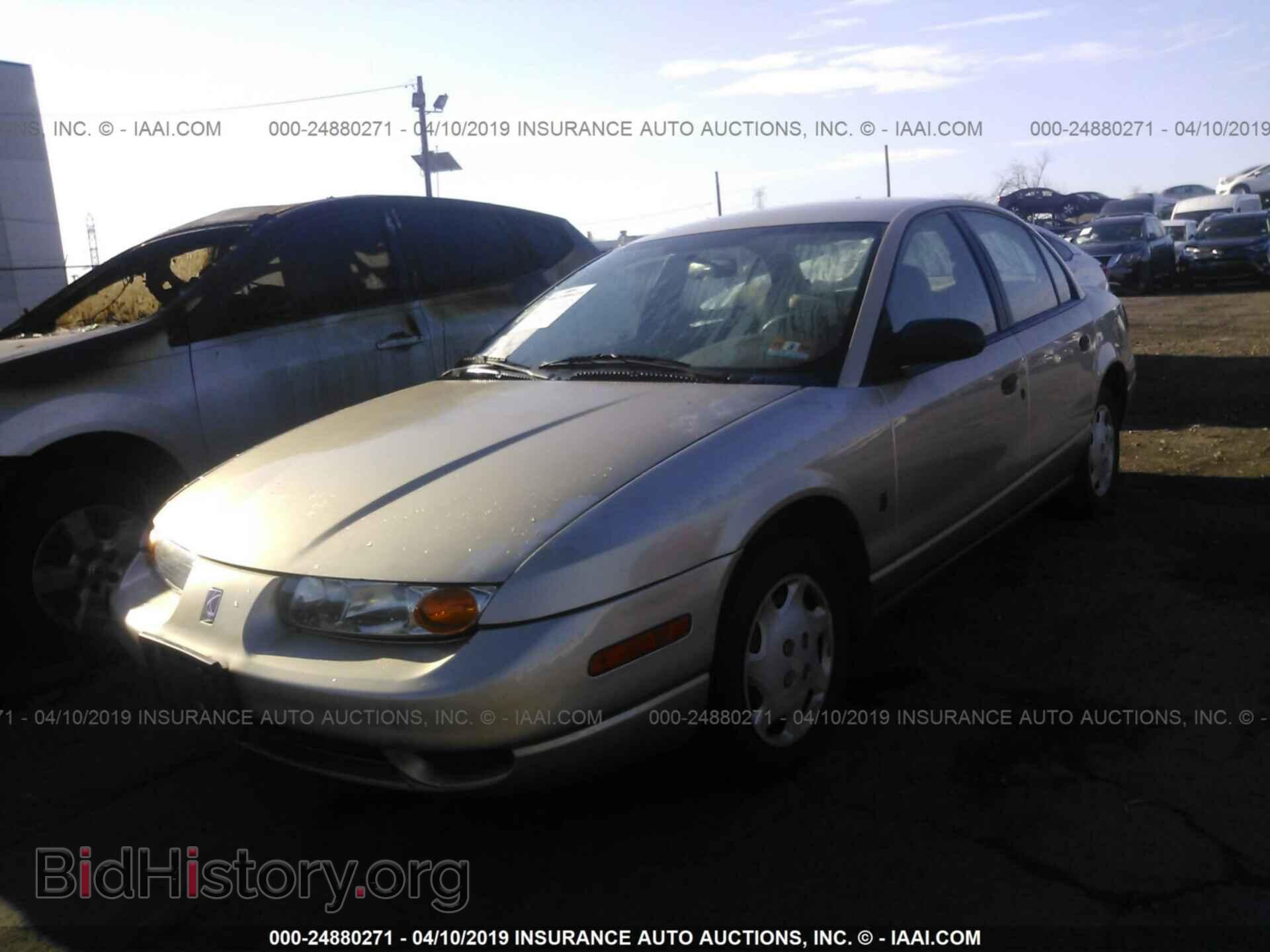 2000 SATURN SL1 - VIN: 1G8ZH5284YZ206519 - Фото 2