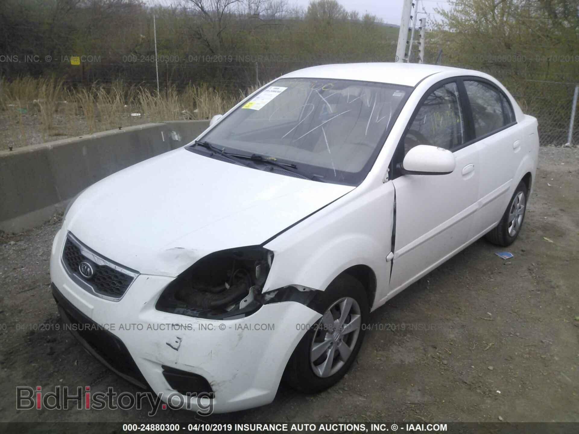 2011 KIA RIO - VIN: KNADH4A38B6738281 - Фото 2