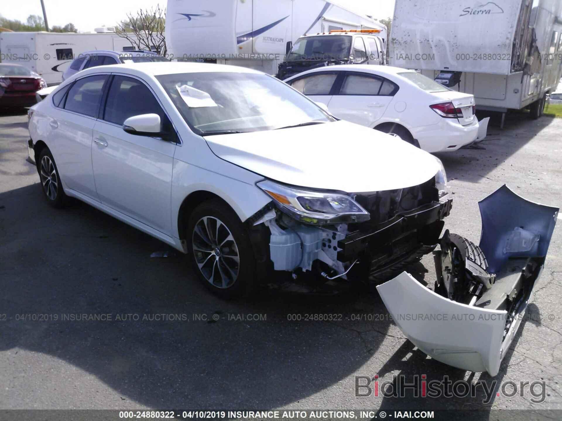 Photo 4T1BK1EB6GU203847 - TOYOTA AVALON 2016