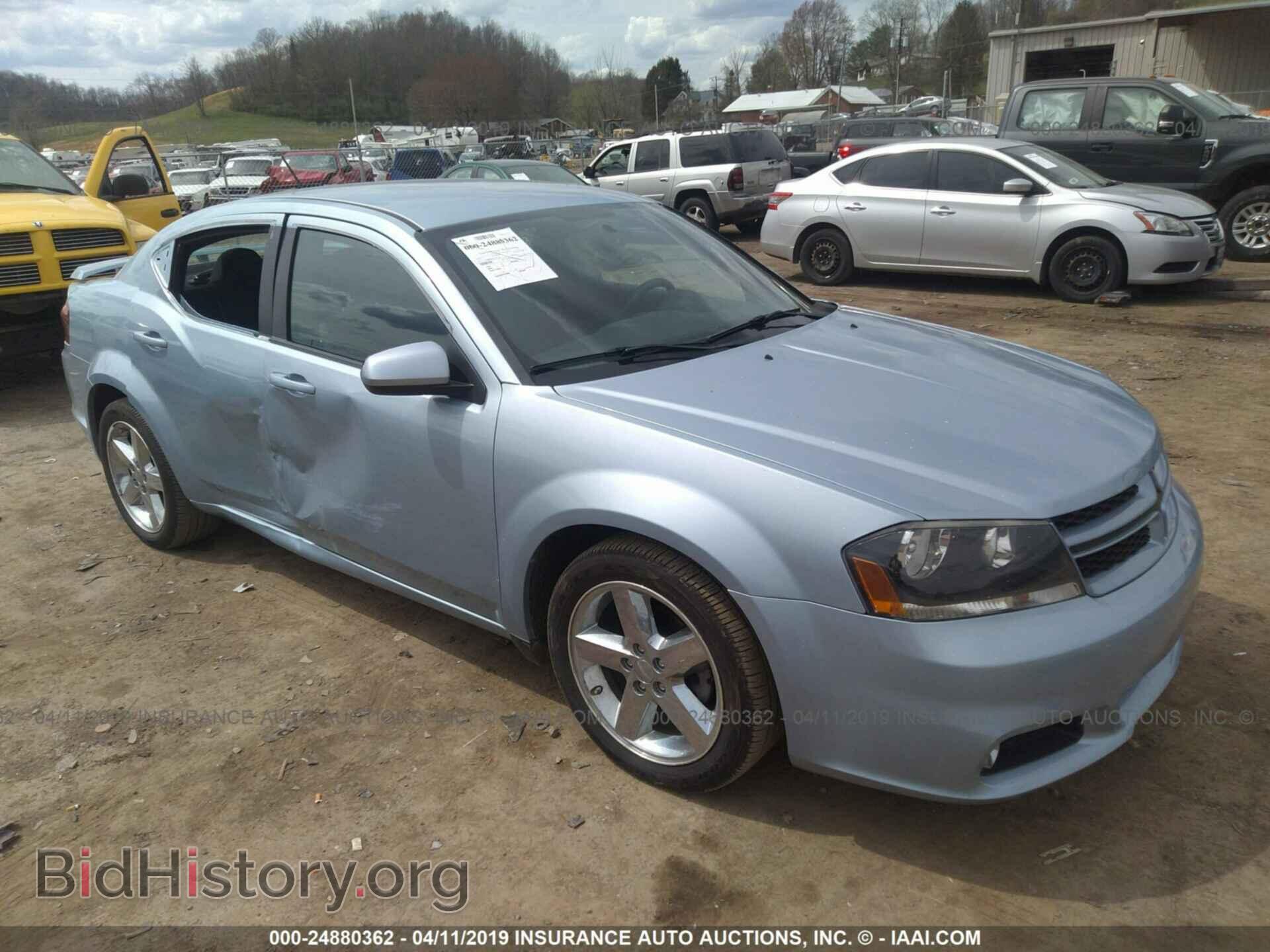 Photo 1C3CDZCG1DN742743 - DODGE AVENGER 2013