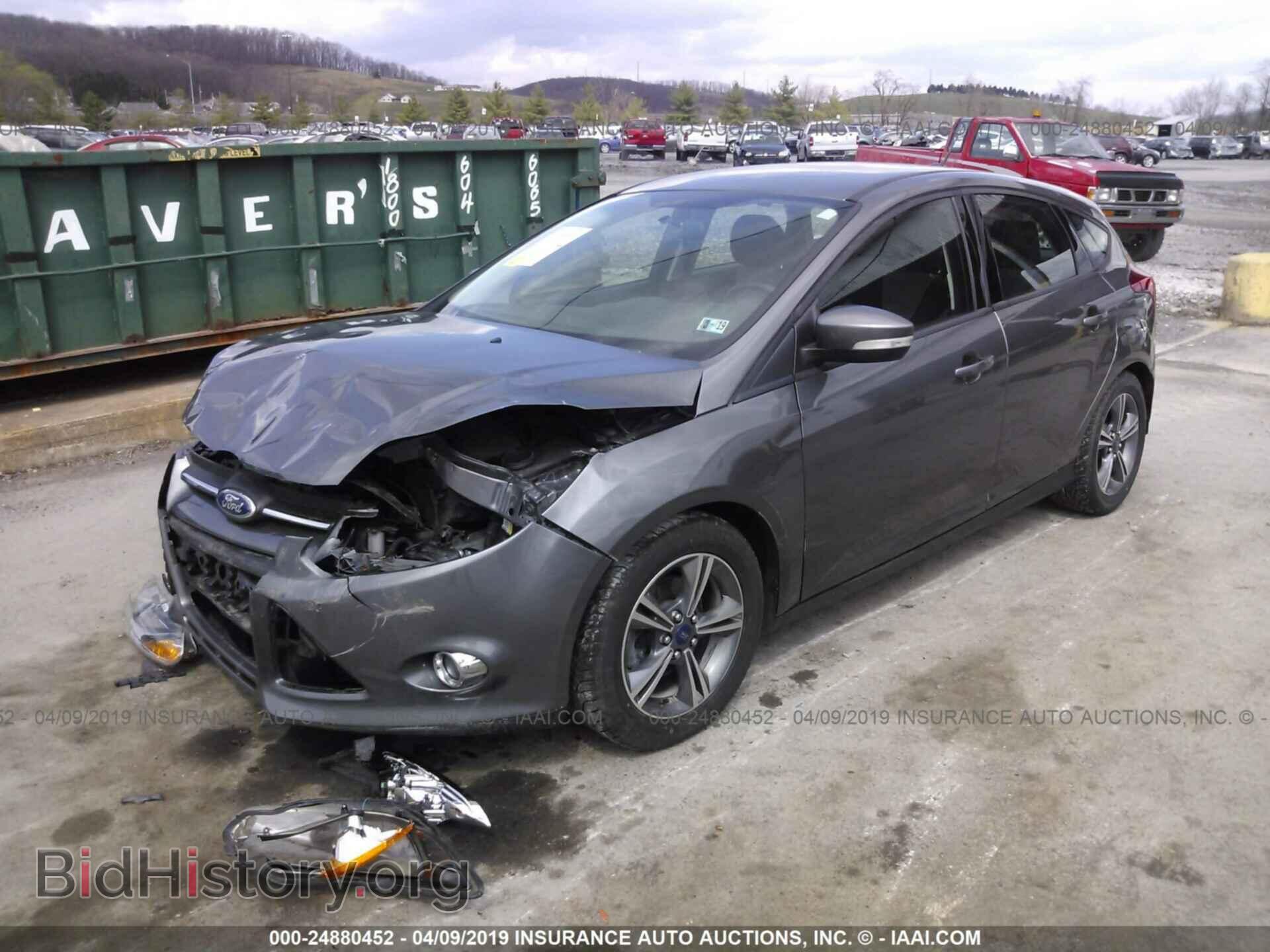 2014 FORD FOCUS - VIN: 1FADP3K2XEL434693 - Фото 2
