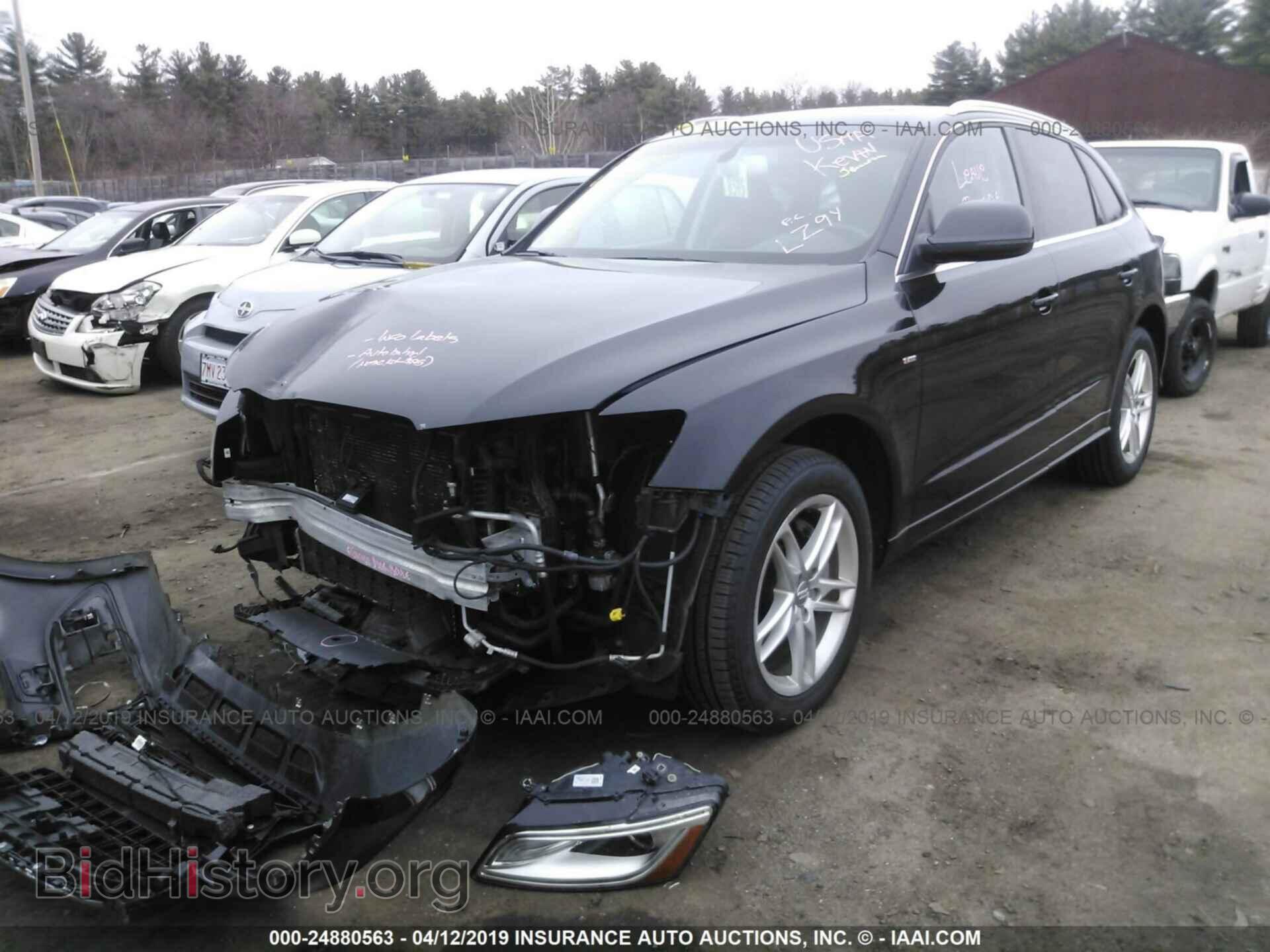 2013 AUDI Q5 - VIN: WA1DGAFP9DA093019 - Фото 2