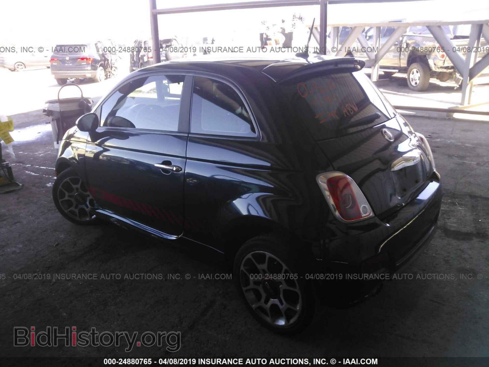 2012 FIAT 500 - VIN: 3C3CFFBR3CT380067 - Фото 3