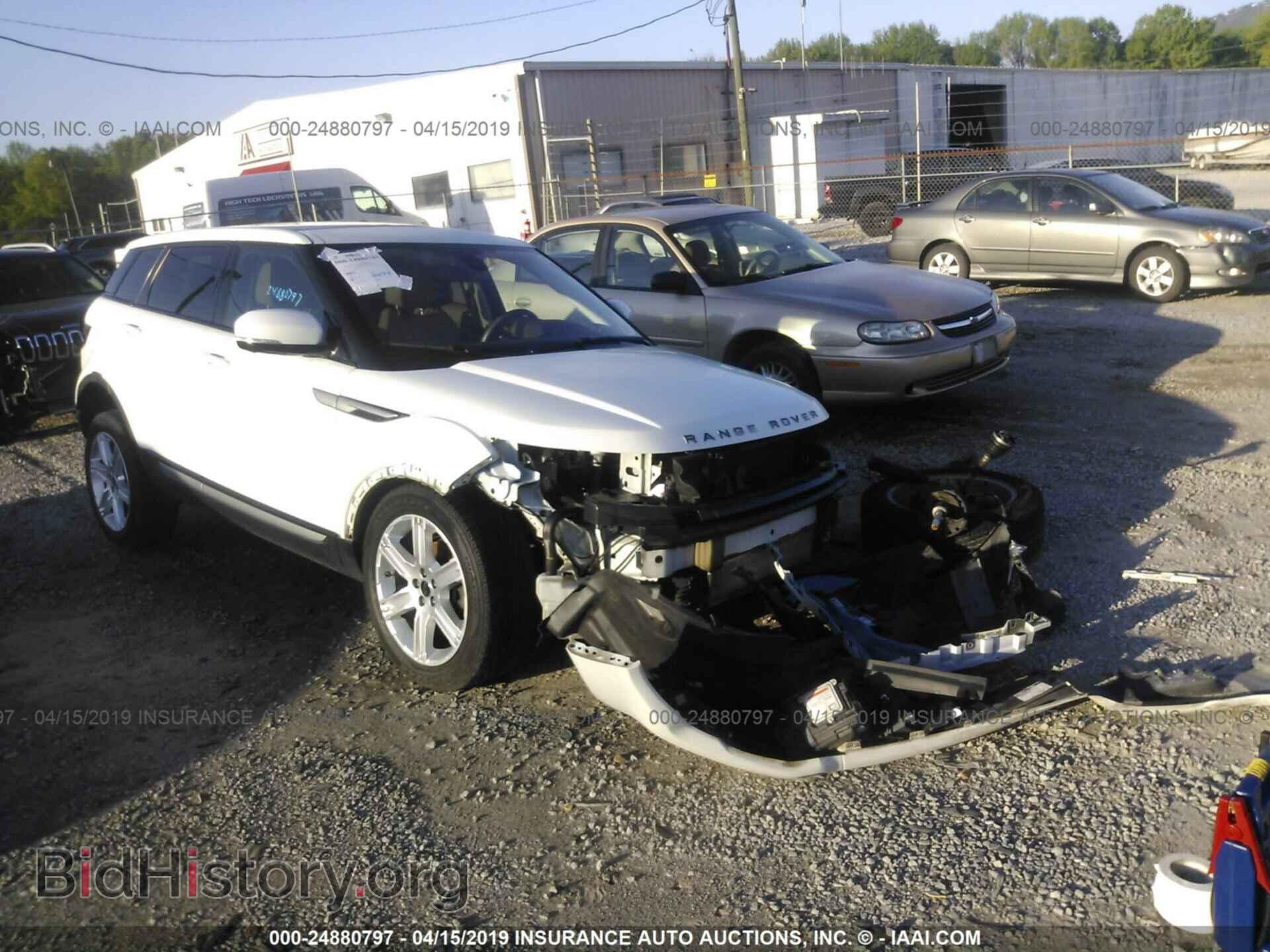 Photo SALVR2BG8CH653420 - LAND ROVER RANGE ROVER EVOQU 2012