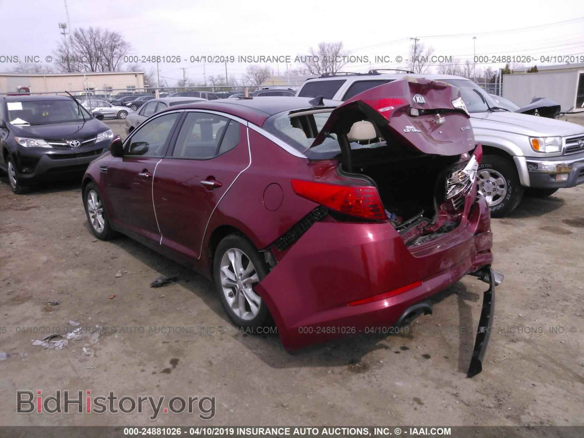 2013 KIA OPTIMA - VIN: 5XXGN4A74DG125784 - Фото 3