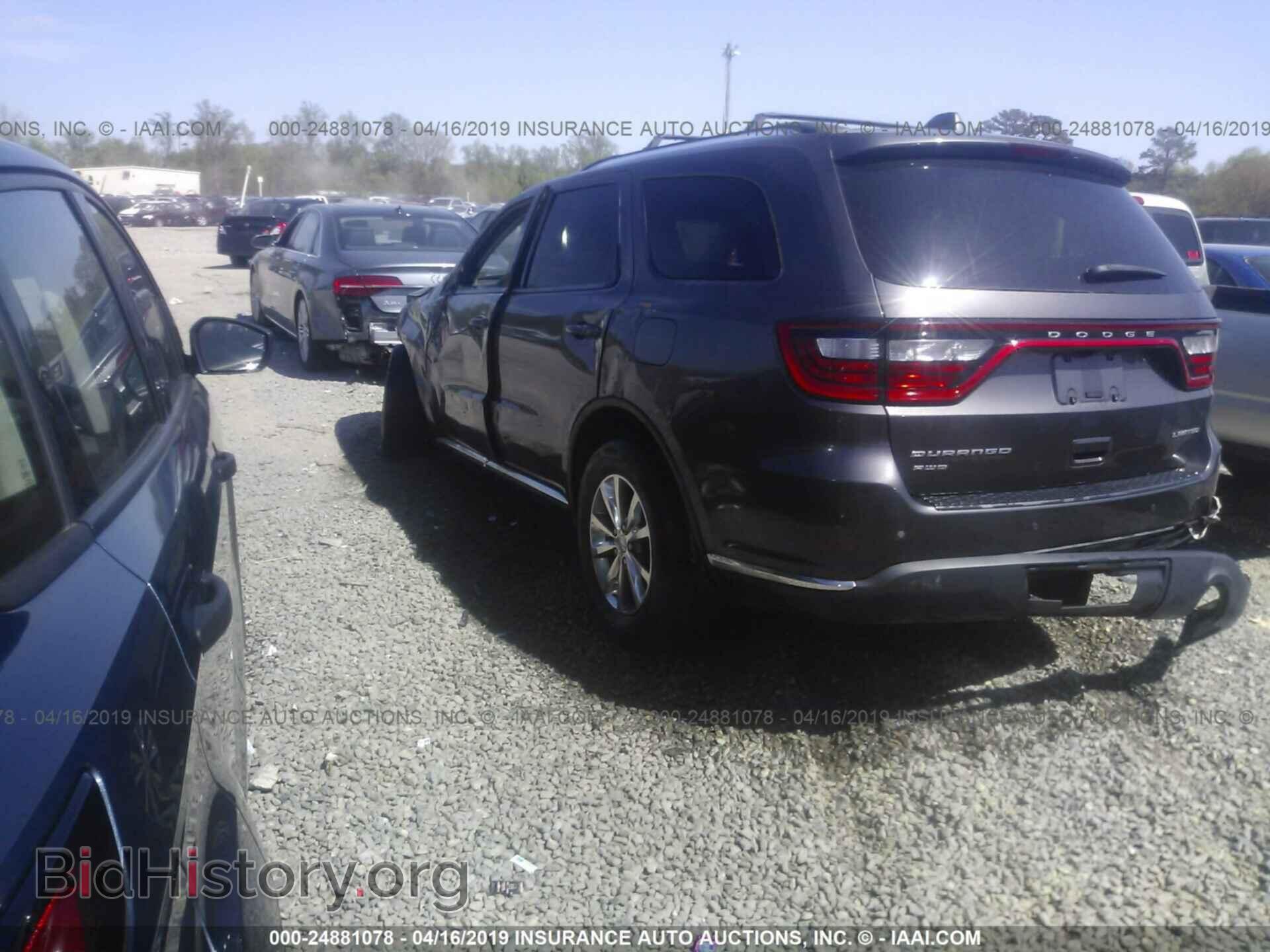 2014 DODGE DURANGO - VIN: 1C4RDJDG8EC452793 - Фото 3