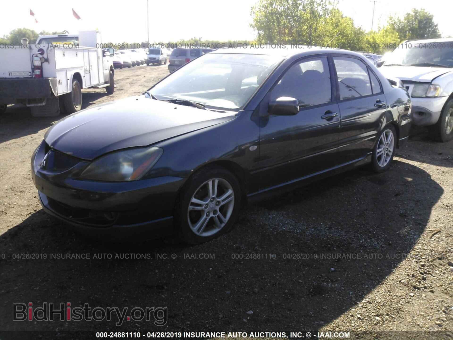 2004 MITSUBISHI LANCER - VIN: JA3AJ66F14U016155 - Фото 2