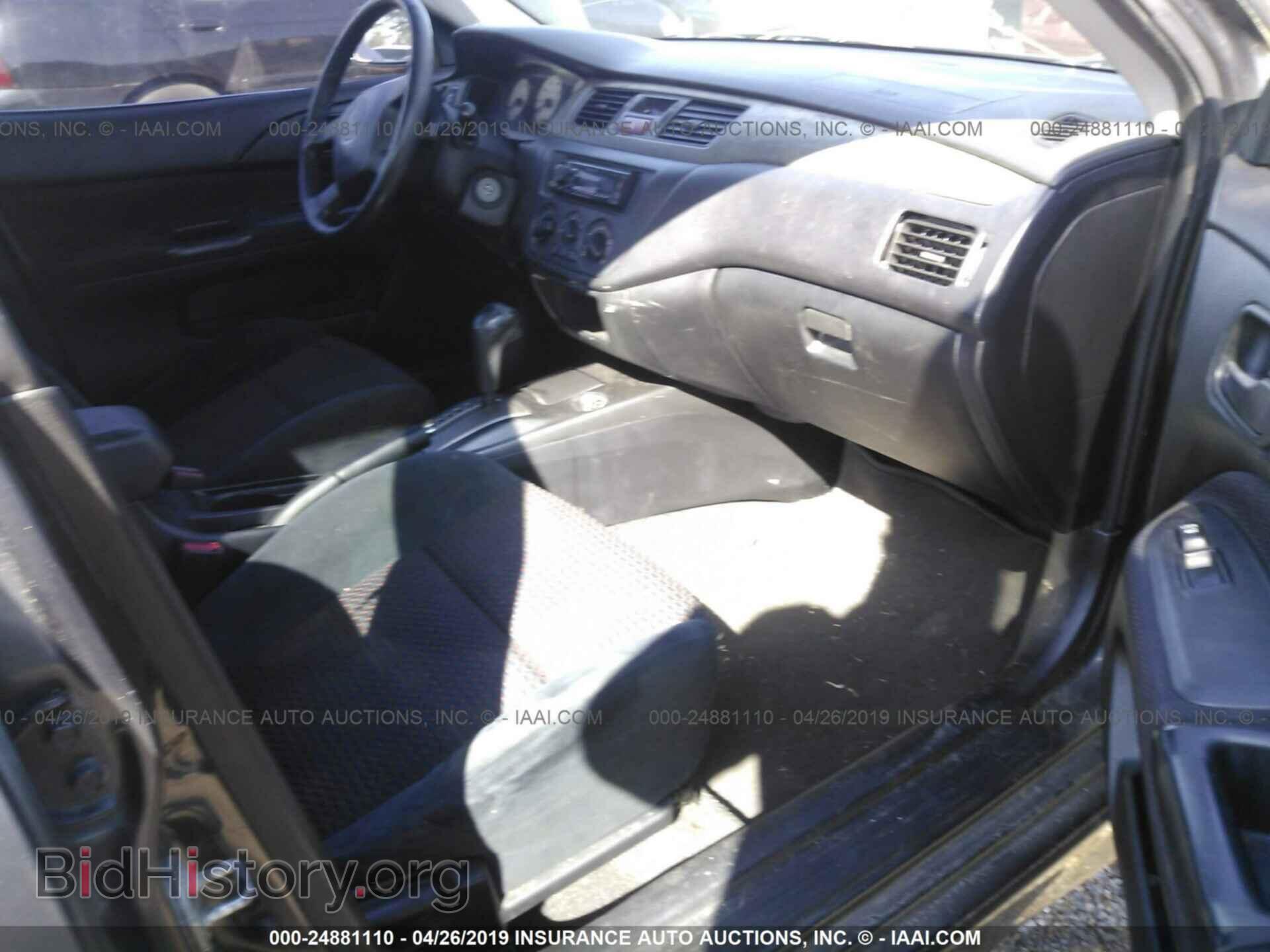 2004 MITSUBISHI LANCER - VIN: JA3AJ66F14U016155 - Фото 5