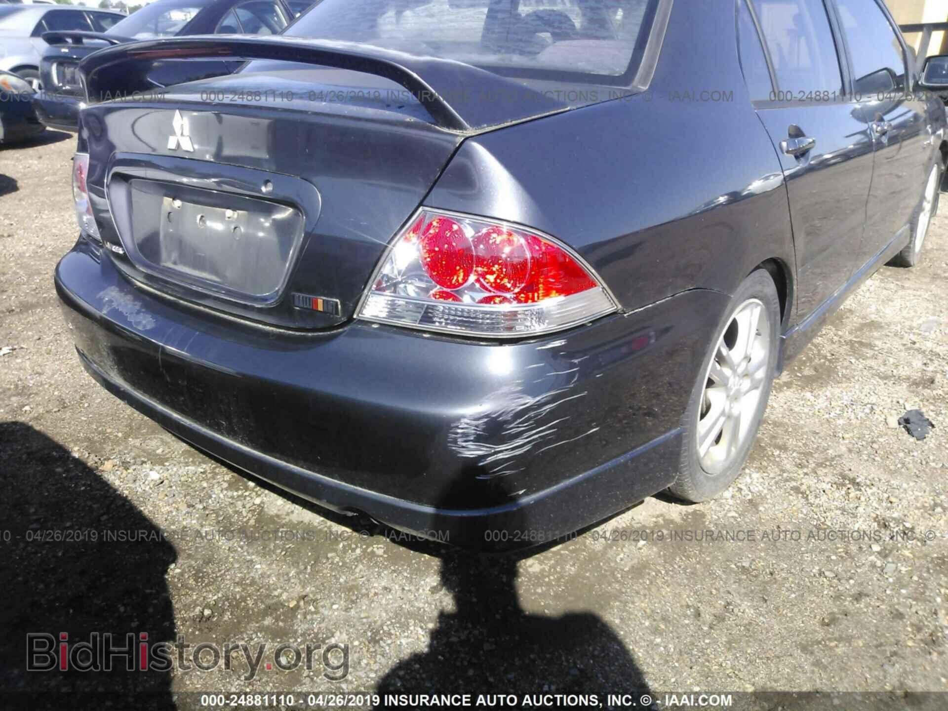 2004 MITSUBISHI LANCER - VIN: JA3AJ66F14U016155 - Фото 6
