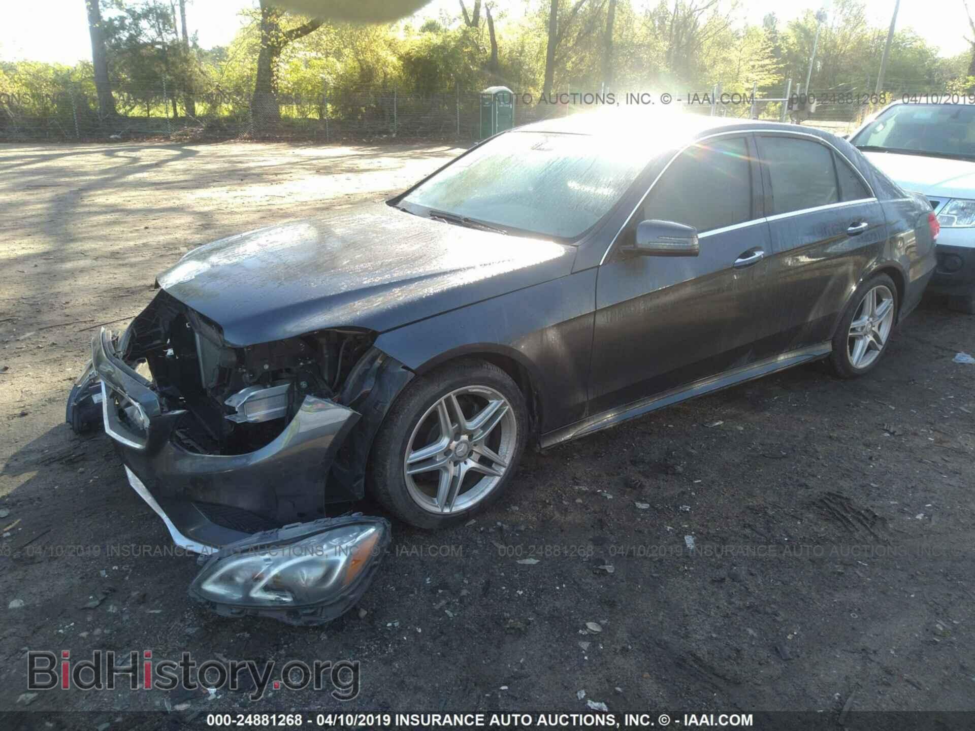 2014 MERCEDES-BENZ E - VIN: WDDHF5KBXEA876529 - Photo 2