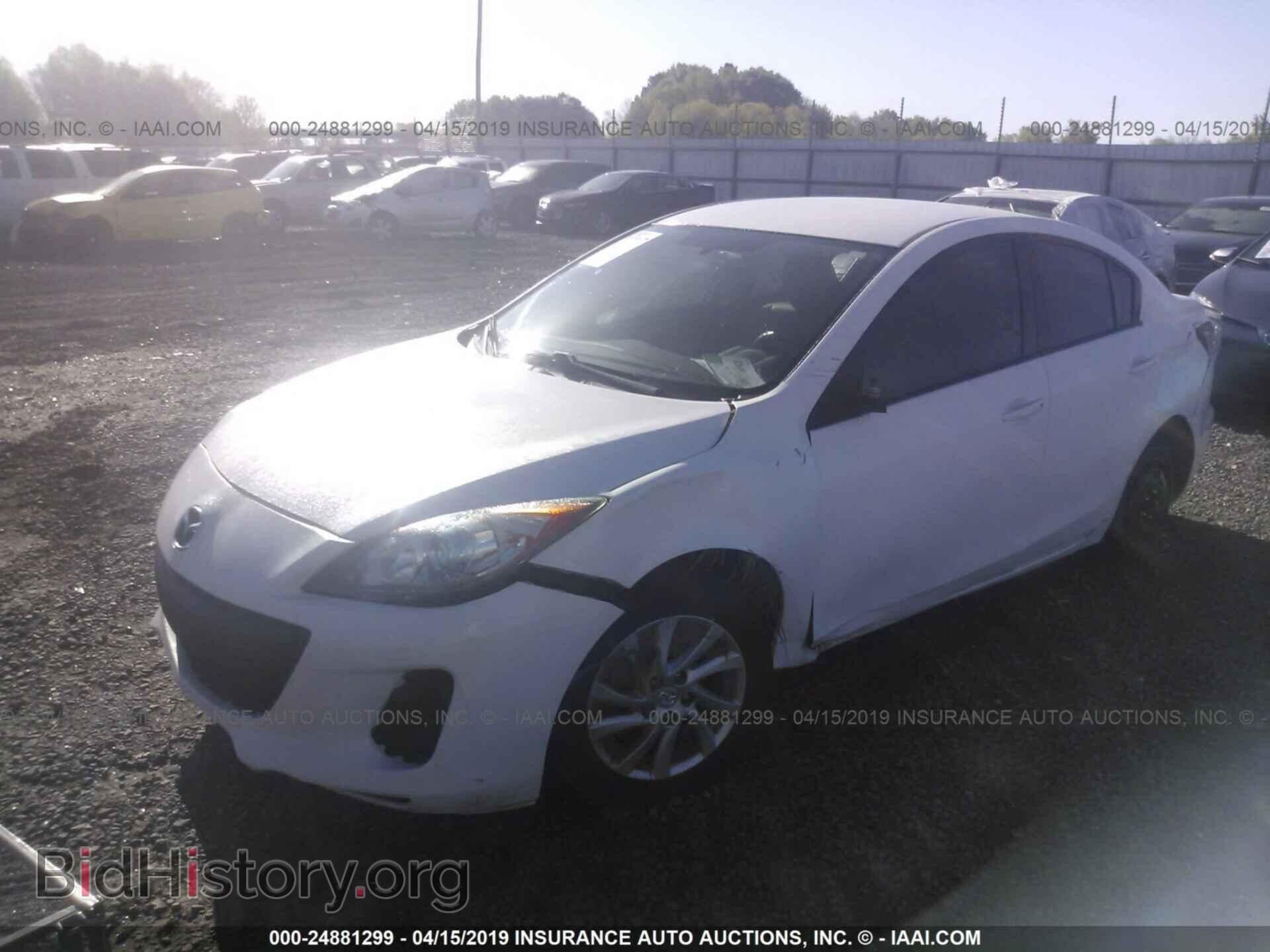 2012 MAZDA 3 - VIN: JM1BL1V76C1611645 - Фото 2