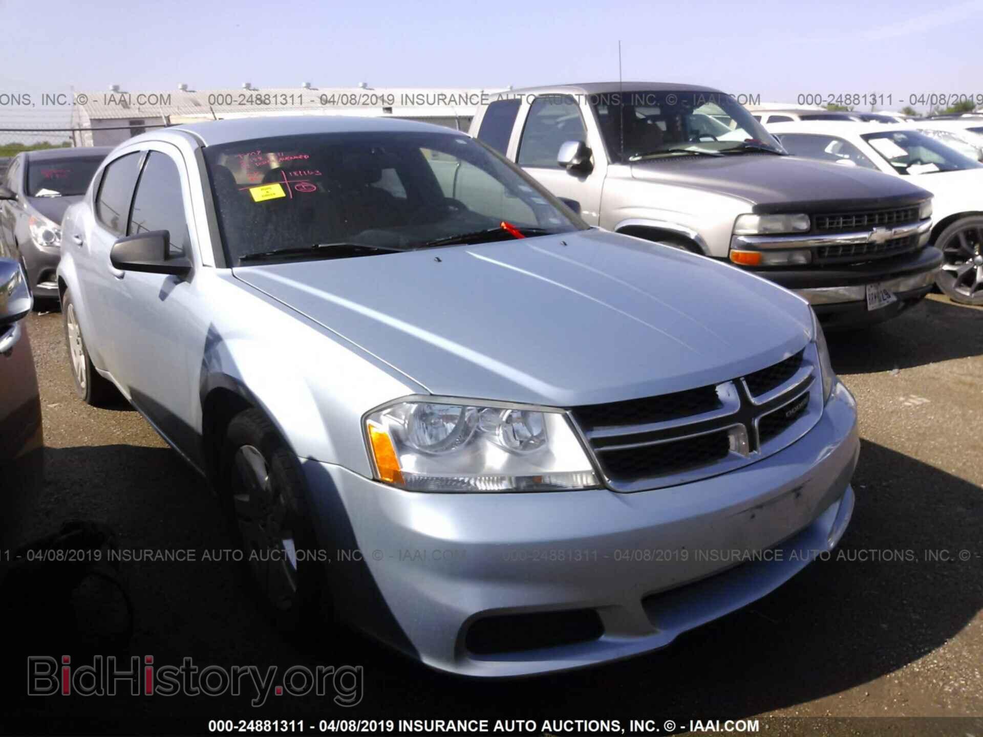 Photo 1C3CDZAB8DN628486 - DODGE AVENGER 2013