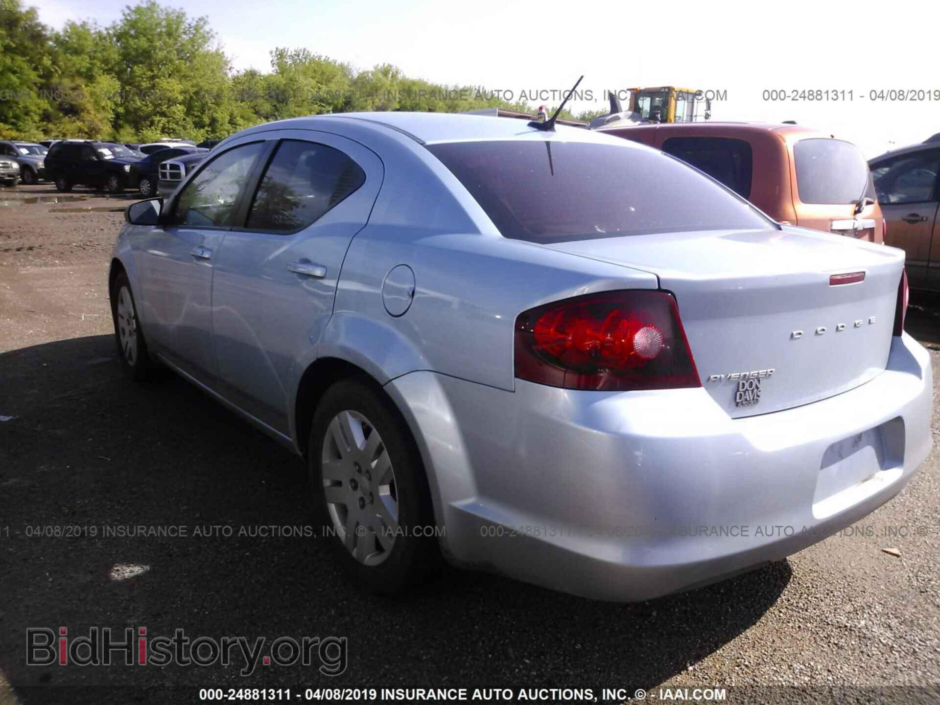 2013 DODGE AVENGER - VIN: 1C3CDZAB8DN628486 - Photo 3