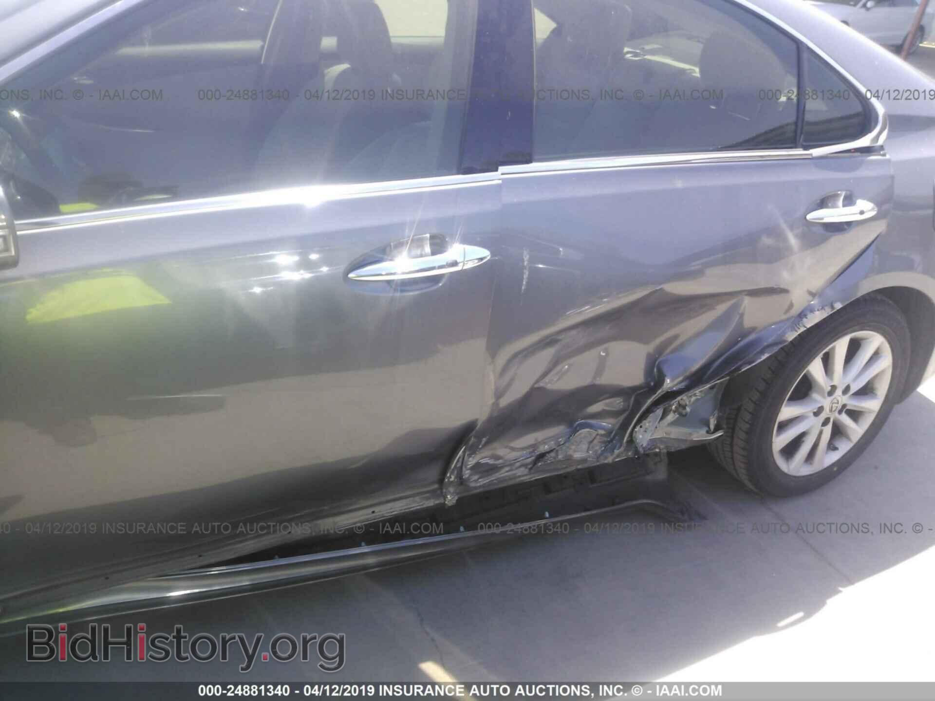 2012 LEXUS ES - VIN: JTHBK1EG5C2487220 - Photo 6