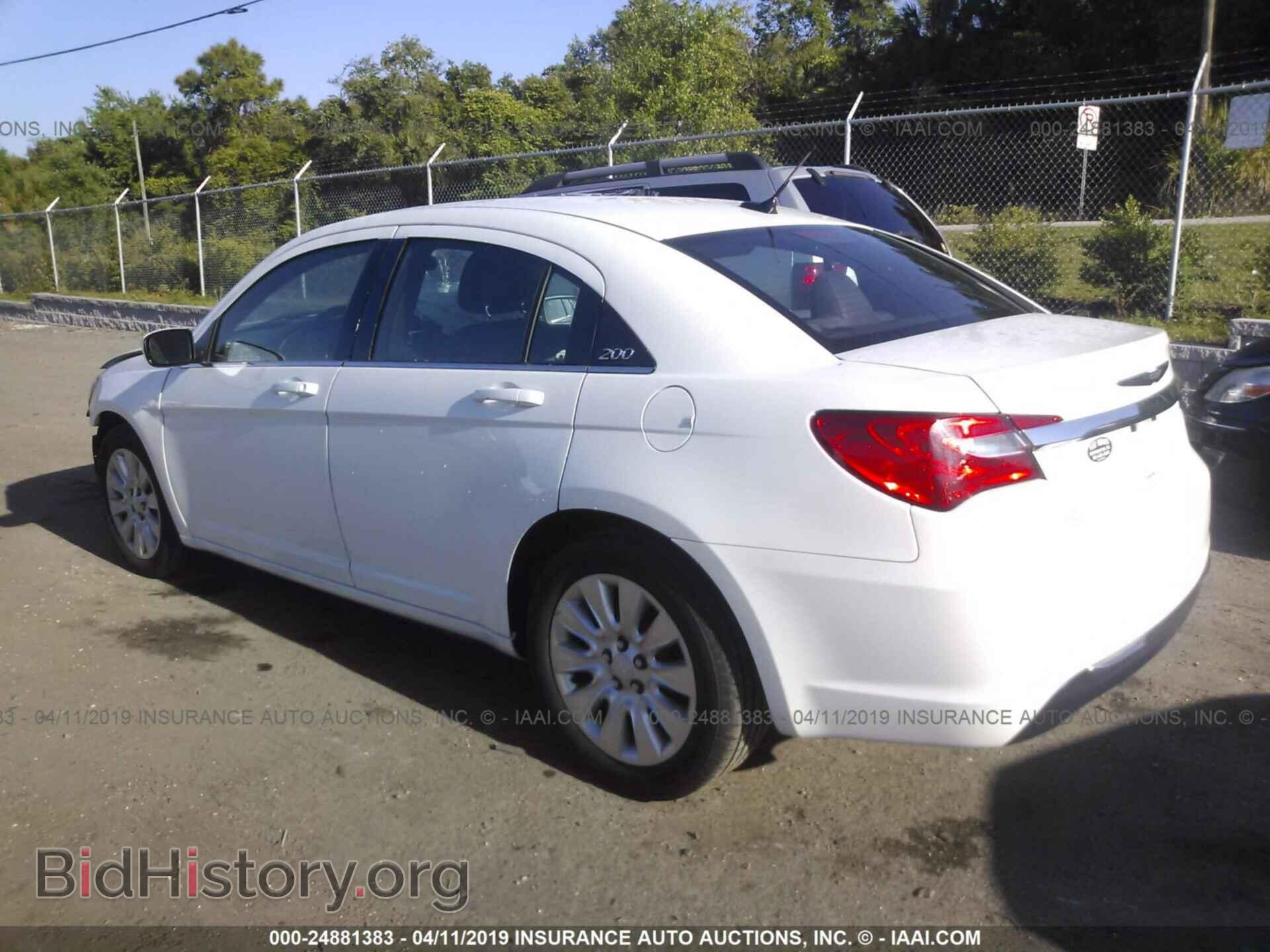 2013 CHRYSLER 200 - VIN: 1C3CCBAB7DN641501 - Photo 3