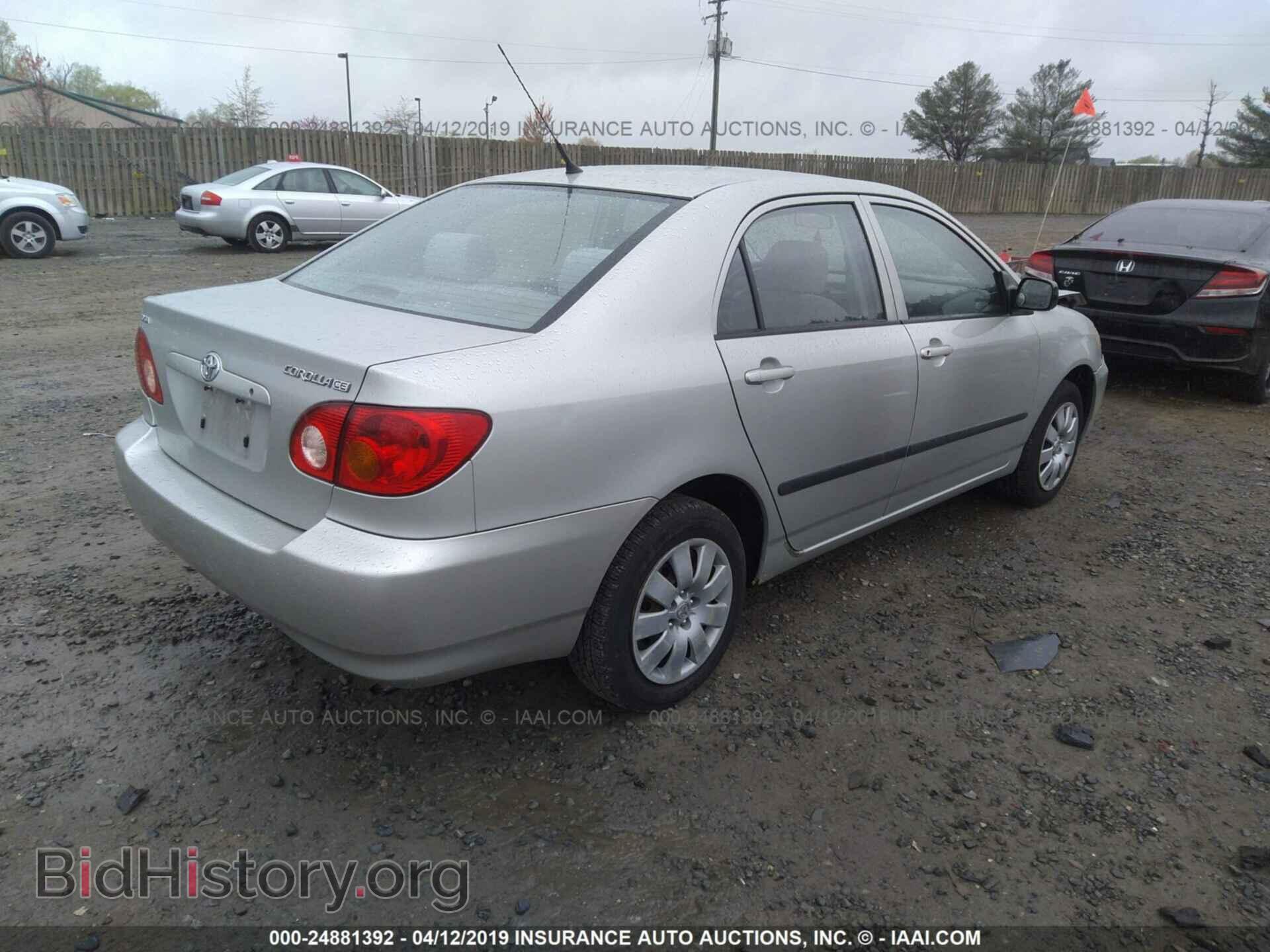 2003 TOYOTA COROLLA - VIN: 2T1BR32E13C032457 - Фото 4