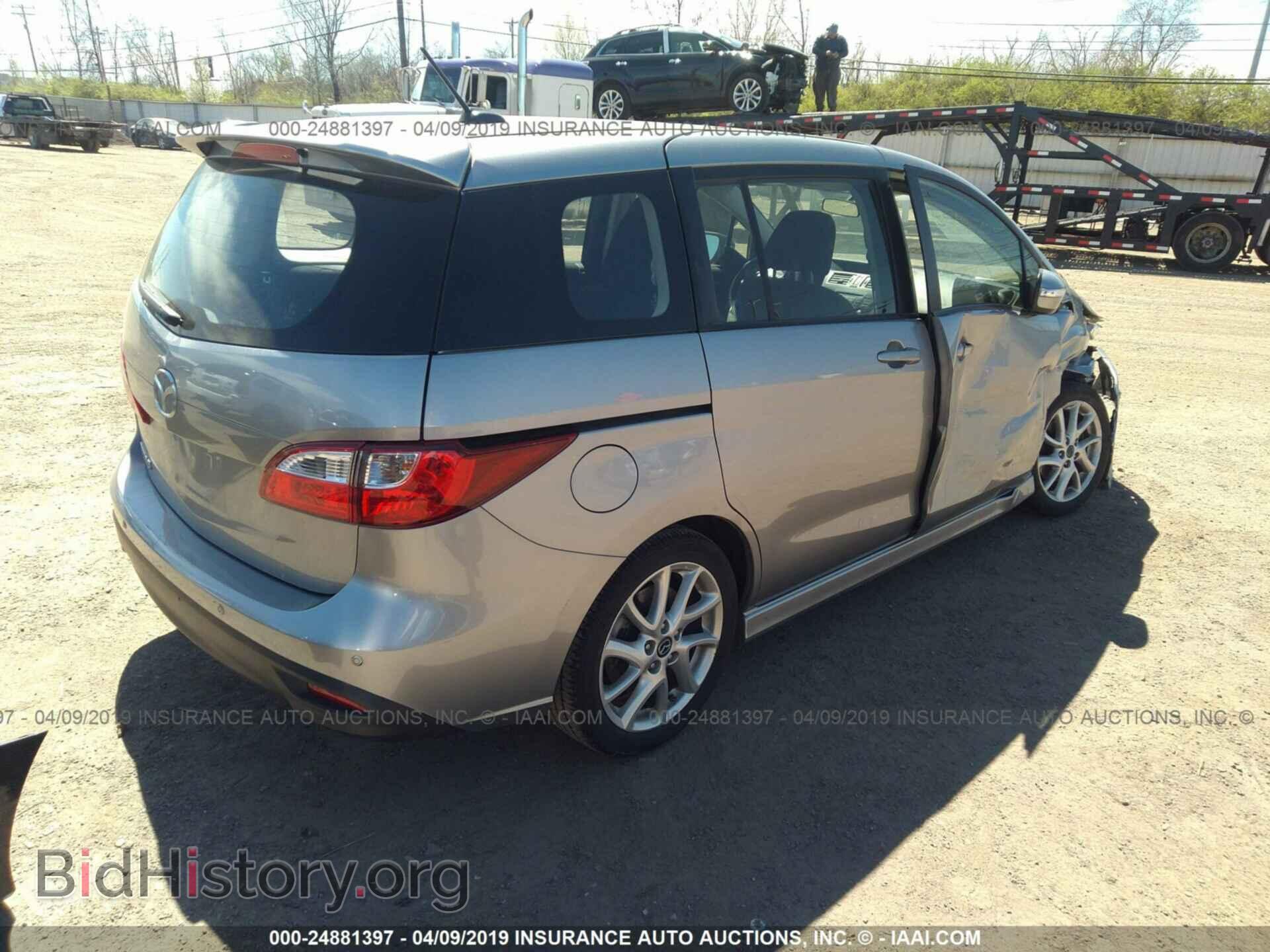 2014 MAZDA 5 - VIN: JM1CW2CL1E0166001 - Фото 4
