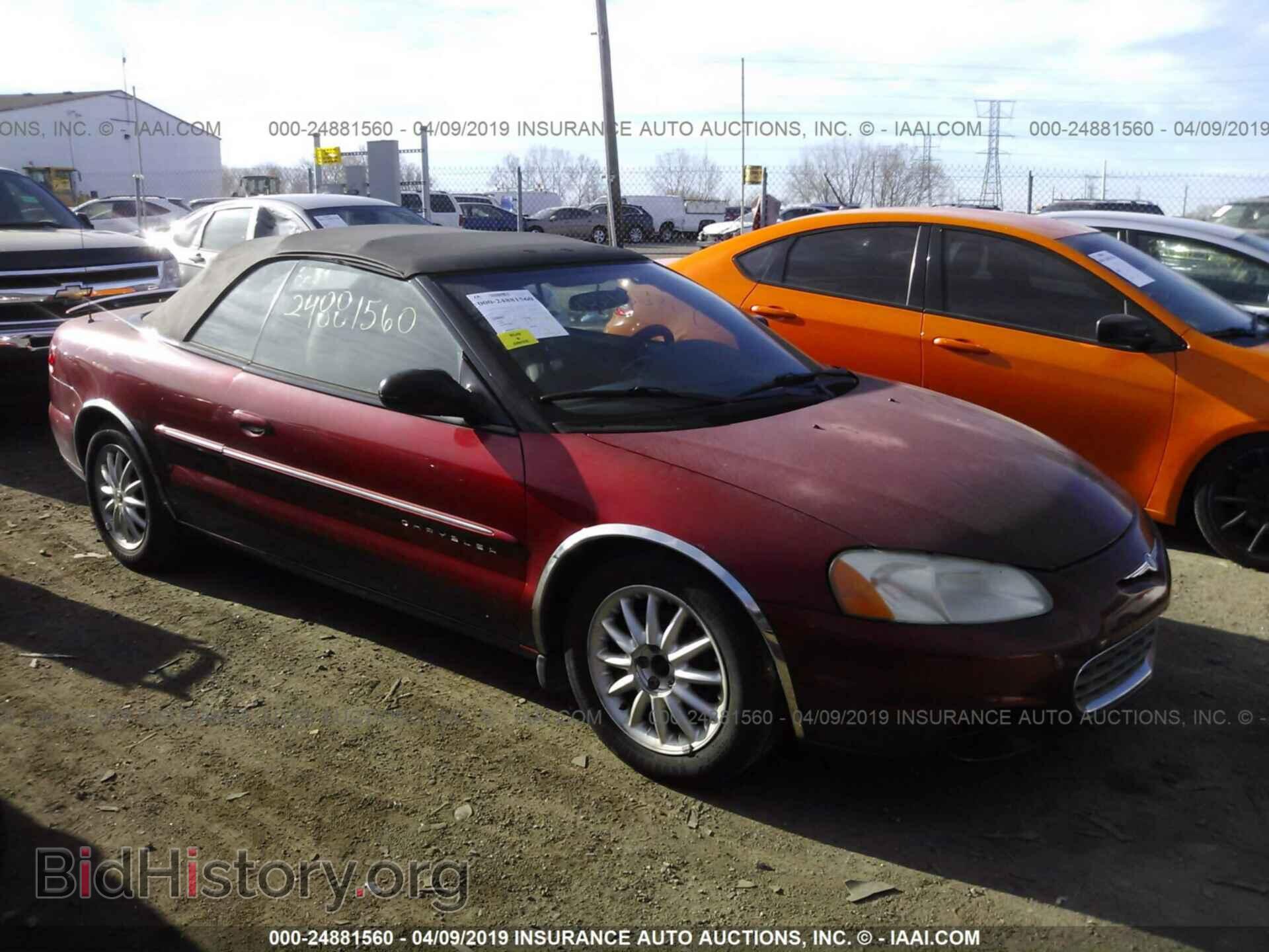 Photo 1C3EL45U01N637592 - CHRYSLER SEBRING 2001