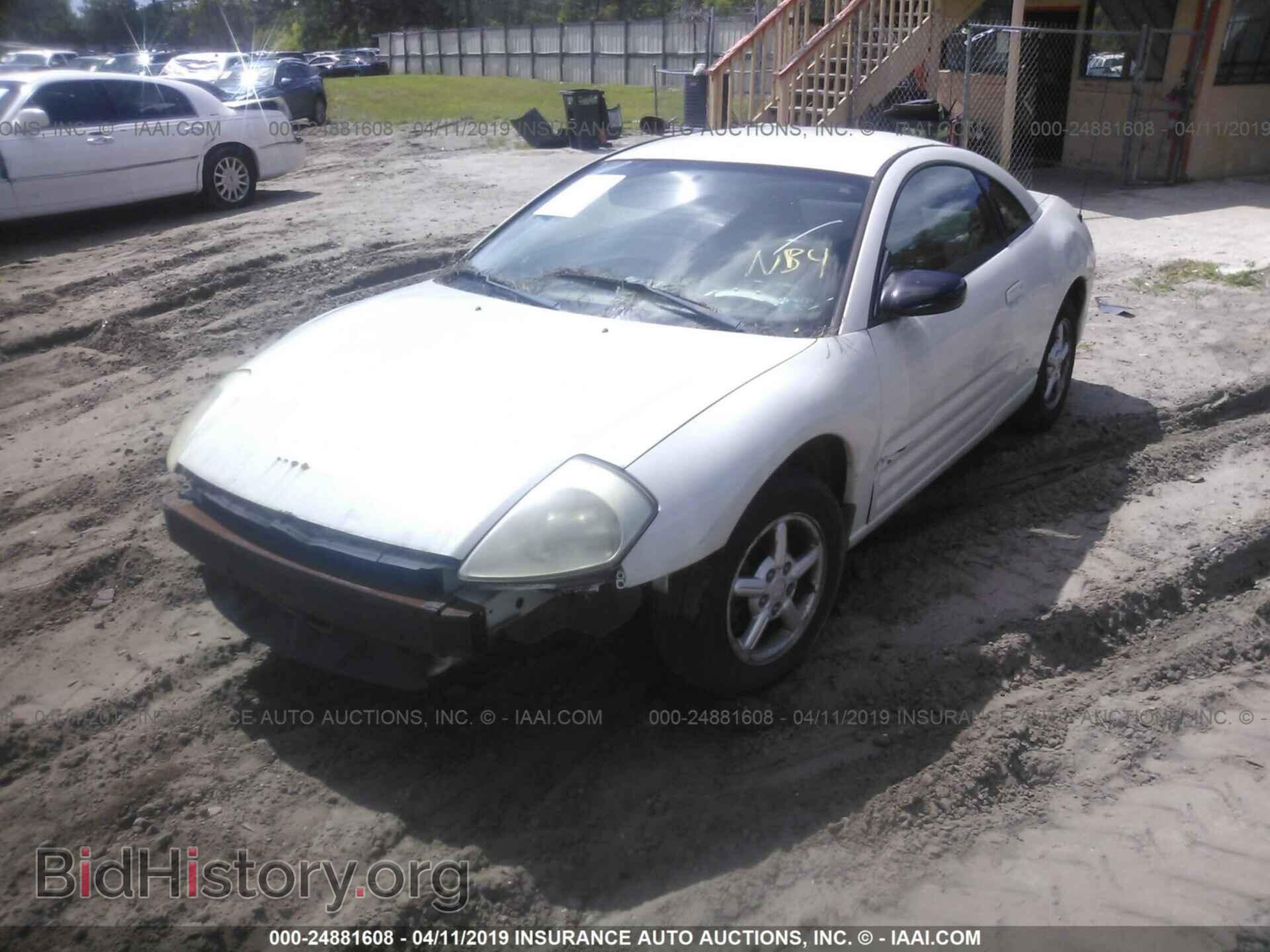 2003 MITSUBISHI ECLIPSE - VIN: 4A3AC34G43E061375 - Photo 2