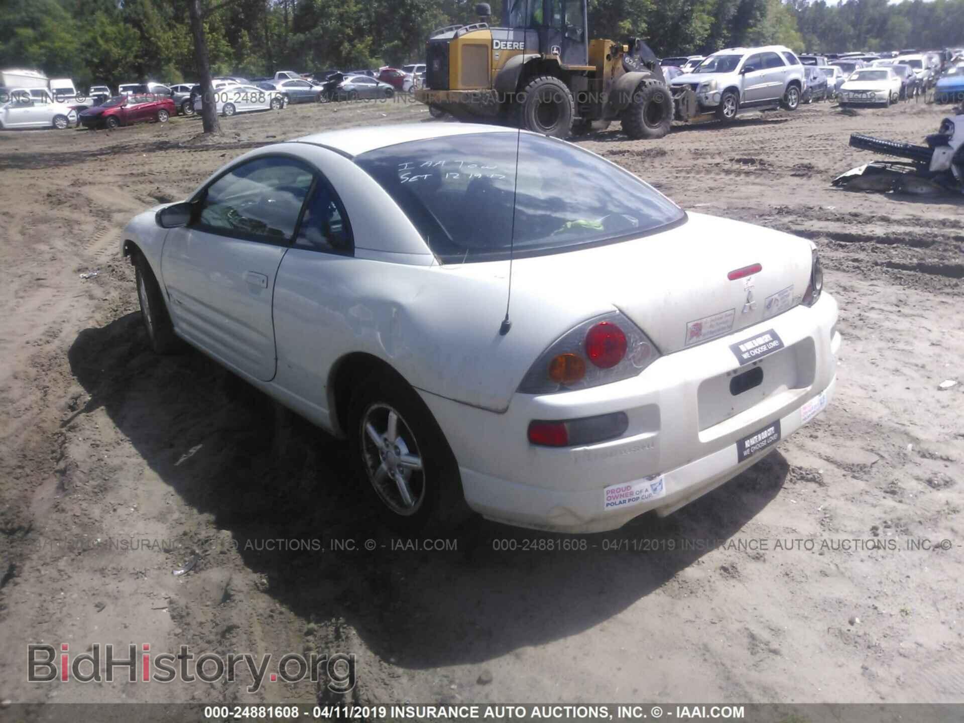 2003 MITSUBISHI ECLIPSE - VIN: 4A3AC34G43E061375 - Photo 3
