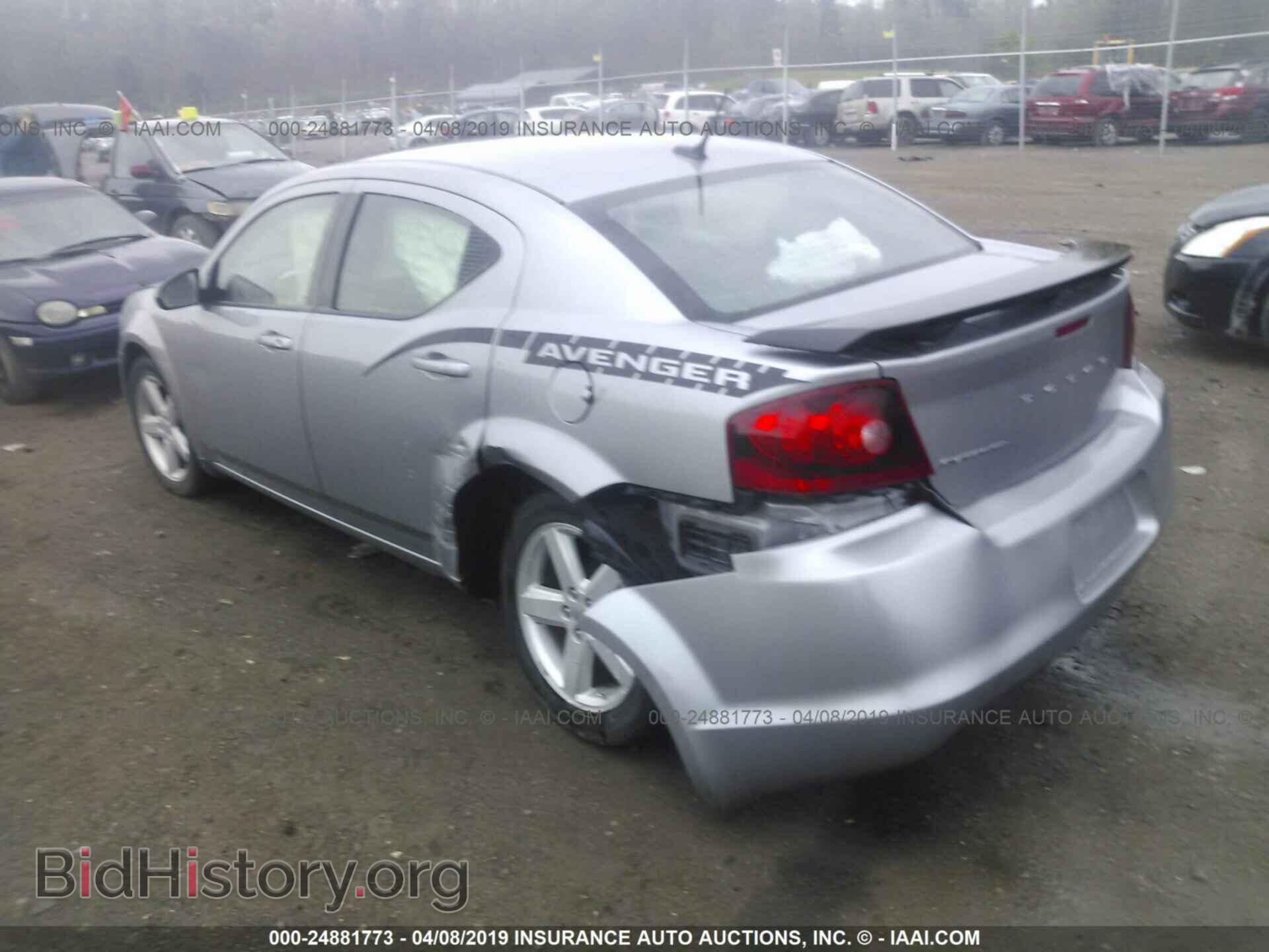 2013 DODGE AVENGER - VIN: 1C3CDZAB4DN566407 - Photo 3