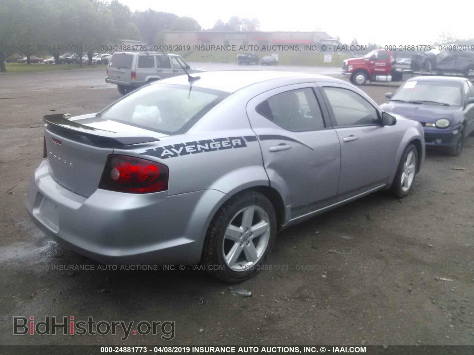 2013 DODGE AVENGER - VIN: 1C3CDZAB4DN566407 - Photo 4
